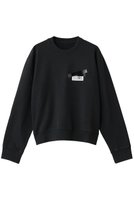 【エムエム6 メゾン マルタン マルジェラ/MM6 Maison Martin Margiela】のロゴ スウェットトップス 人気、トレンドファッション・服の通販 founy(ファニー) ファッション Fashion レディースファッション Fashion for Women トップス・カットソー Cut & Sew Tops シャツ・ブラウス・オフィスカジュアル Elegant Blouses & Button-Ups レディースパーカー・カジュアルフーディー Casual Hoodies & Sweatshirts ロングTシャツ・Tシャツ Longline T-Shirts & Tees スウェット・クルーネックトップス Sweatshirts & Crewnecks / Relaxed Fit Sweat Tops カットソー・ベーシックTシャツ Cut-and-Sewn Tops / Stretch Tees & Basics スラックス Slacks, Dress Pants ダウン Down, Puffer デニム Denim, Jeans Material プリーツ Pleats, Pleated ミックス Mix, Mixed Style リラックス Relax, Relaxed Fit |ID:prp329100004744588