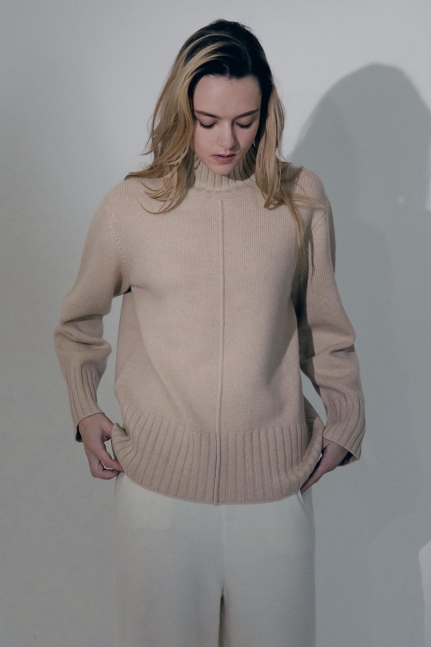 【ドンリー/DONGLI】のHIGH NECK 人気、トレンドファッション・服の通販 founy(ファニー) 　ファッション　Fashion　レディースファッション　Fashion for Women　トップス・カットソー　Cut & Sew Tops　ニット　Knit Tops & Sweaters　カジュアルプルオーバー・ニットトップス　Pullovers & Knit Tops / Casual Pullovers　シンプル　Simple, Minimal　ハイネック　High Neck, Mock Neck　新作・新入荷　New Arrivals / New In　other-6|ID: prp329100004744589 ipo3291000000034294290