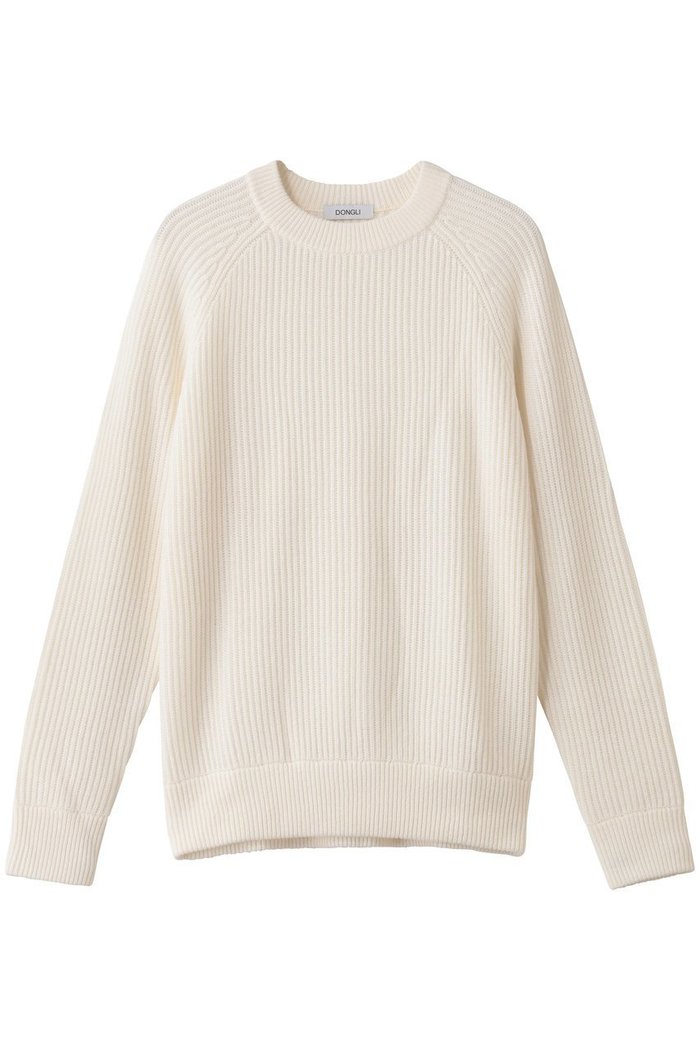 【ドンリー/DONGLI】のRIB CREW NECK インテリア・キッズ・メンズ・レディースファッション・服の通販 founy(ファニー) https://founy.com/ ファッション Fashion レディースファッション Fashion for Women トップス・カットソー Cut & Sew Tops ニット Knit Tops & Sweaters カジュアルプルオーバー・ニットトップス Pullovers & Knit Tops / Casual Pullovers シンプル Simple, Minimal スラックス Slacks, Dress Pants デニム Denim, Jeans Material エレガント 上品 Elegant 新作・新入荷 New Arrivals / New In |ID: prp329100004744590 ipo3291000000034294291