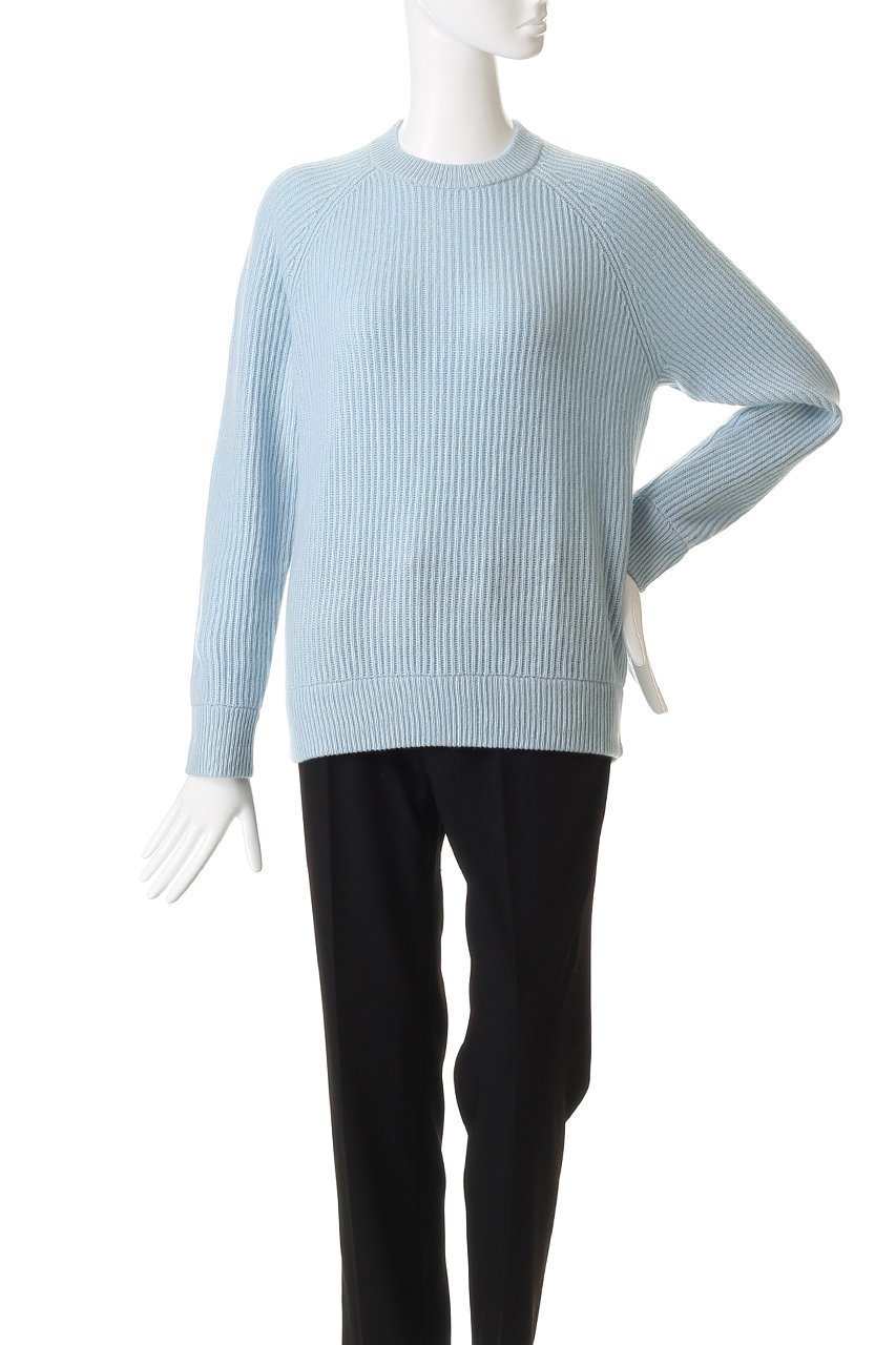 【ドンリー/DONGLI】のRIB CREW NECK 人気、トレンドファッション・服の通販 founy(ファニー) 　ファッション　Fashion　レディースファッション　Fashion for Women　トップス・カットソー　Cut & Sew Tops　ニット　Knit Tops & Sweaters　カジュアルプルオーバー・ニットトップス　Pullovers & Knit Tops / Casual Pullovers　シンプル　Simple, Minimal　スラックス　Slacks, Dress Pants　デニム　Denim, Jeans Material　エレガント 上品　Elegant　新作・新入荷　New Arrivals / New In　other-2|ID: prp329100004744590 ipo3291000000034294295