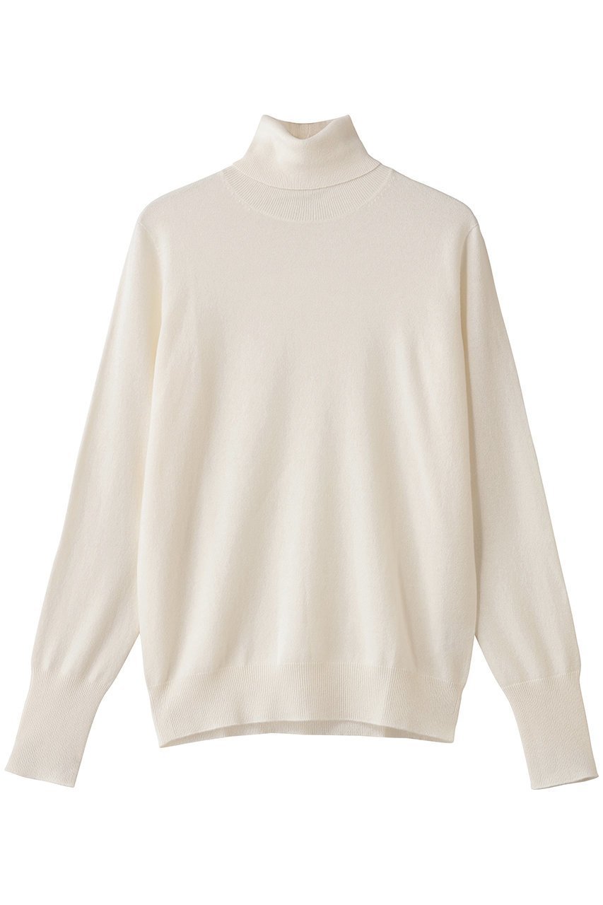 【ドンリー/DONGLI】のPLAIN HIGH NECK インテリア・キッズ・メンズ・レディースファッション・服の通販 founy(ファニー) 　ファッション　Fashion　レディースファッション　Fashion for Women　トップス・カットソー　Cut & Sew Tops　ニット　Knit Tops & Sweaters　カジュアルプルオーバー・ニットトップス　Pullovers & Knit Tops / Casual Pullovers　シンプル　Simple, Minimal　スラックス　Slacks, Dress Pants　デニム　Denim, Jeans Material　ハイネック　High Neck, Mock Neck　ベーシック　Basic, Essential　ホワイト|ID: prp329100004744591 ipo3291000000035754636