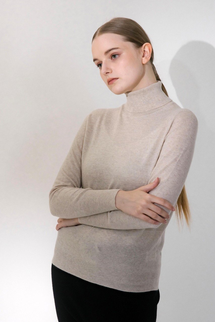 【ドンリー/DONGLI】のPLAIN HIGH NECK 人気、トレンドファッション・服の通販 founy(ファニー) 　ファッション　Fashion　レディースファッション　Fashion for Women　トップス・カットソー　Cut & Sew Tops　ニット　Knit Tops & Sweaters　カジュアルプルオーバー・ニットトップス　Pullovers & Knit Tops / Casual Pullovers　シンプル　Simple, Minimal　スラックス　Slacks, Dress Pants　デニム　Denim, Jeans Material　ハイネック　High Neck, Mock Neck　ベーシック　Basic, Essential　other-6|ID: prp329100004744591 ipo3291000000035754643