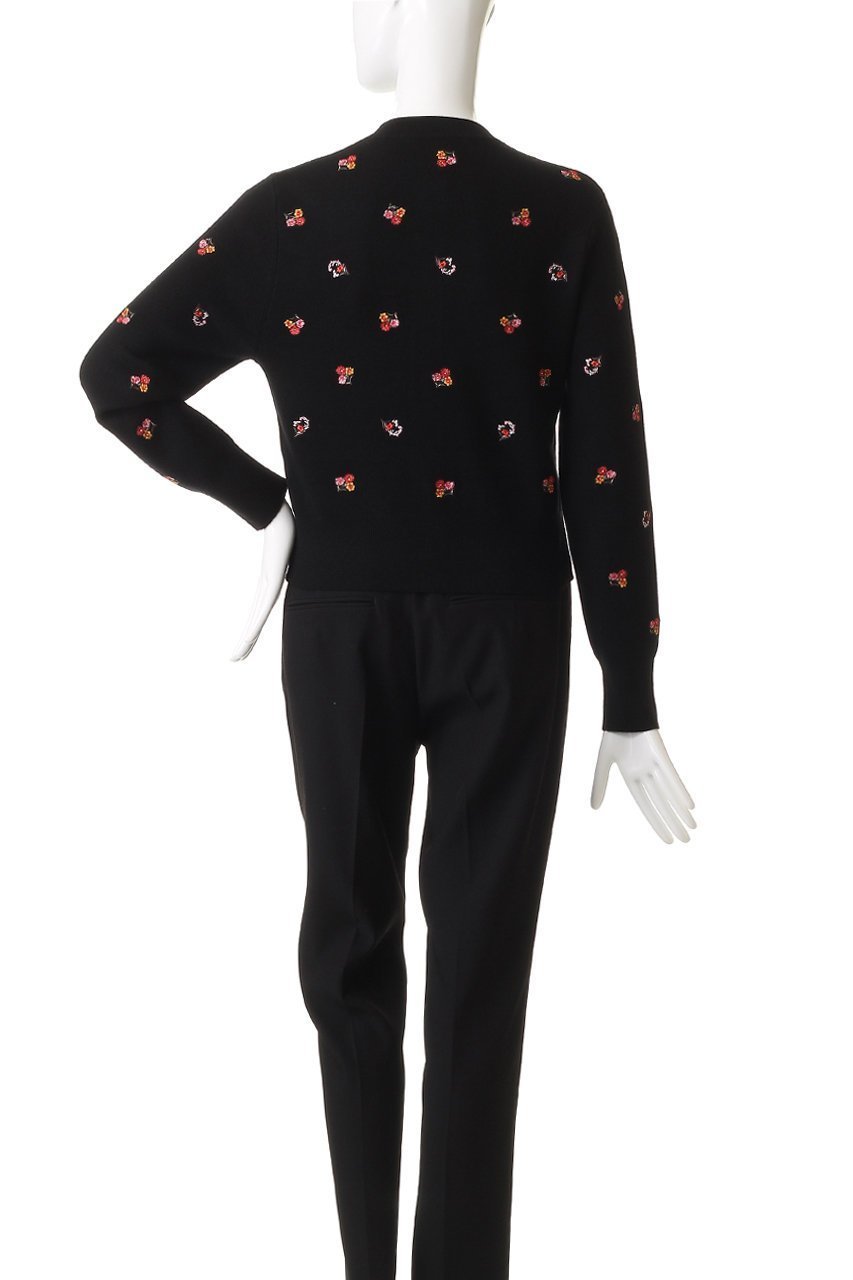 【アルアバイル/allureville】の【Loulou Willoughby】フラワーシシュウカーディガン 人気、トレンドファッション・服の通販 founy(ファニー) 　ファッション　Fashion　レディースファッション　Fashion for Women　トップス・カットソー　Cut & Sew Tops　ニット　Knit Tops & Sweaters　カーディガン・羽織り　Layered Style Cardigans　カーディガン　Cardigan, Knitwear　シンプル　Simple, Minimal　スリーブ　Sleeve, Long Sleeve / Short Sleeve　フラワー　Flower, Floral　ロング　Long, Long-Length　エレガント 上品　Elegant　A/W・秋冬　Autumn/Winter　other-4|ID: prp329100004744593 ipo3291000000035754649