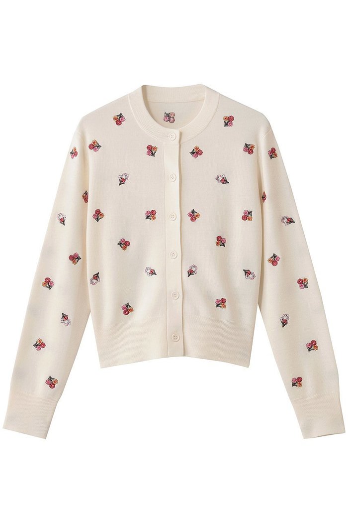 【アルアバイル/allureville】の【Loulou Willoughby】フラワーシシュウカーディガン インテリア・キッズ・メンズ・レディースファッション・服の通販 founy(ファニー) https://founy.com/ ファッション Fashion レディースファッション Fashion for Women トップス・カットソー Cut & Sew Tops ニット Knit Tops & Sweaters カーディガン・羽織り Layered Style Cardigans カーディガン Cardigan, Knitwear シンプル Simple, Minimal スリーブ Sleeve, Long Sleeve / Short Sleeve フラワー Flower, Floral ロング Long, Long-Length エレガント 上品 Elegant A/W・秋冬 Autumn/Winter |ID: prp329100004744593 ipo3291000000036908136