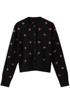 【アルアバイル/allureville】の【Loulou Willoughby】フラワーシシュウカーディガン ブラック系|ID: prp329100004744593 ipo3291000000036908138