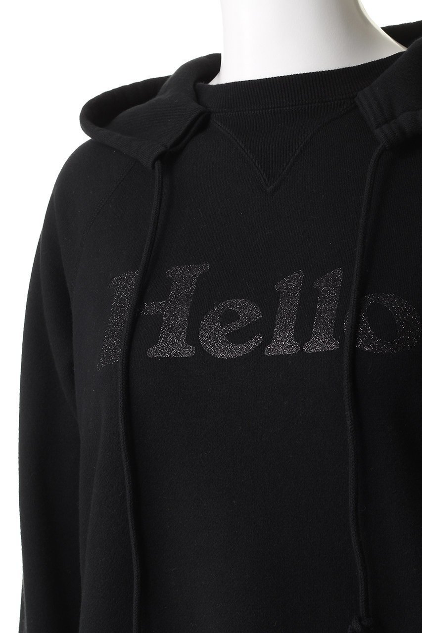 【マディソンブルー/MADISONBLUE】のHELLO HOODIE/HELLO フーディー 人気、トレンドファッション・服の通販 founy(ファニー) 　ファッション　Fashion　レディースファッション　Fashion for Women　トップス・カットソー　Cut & Sew Tops　シャツ・ブラウス・オフィスカジュアル　Elegant Blouses & Button-Ups　レディースパーカー・カジュアルフーディー　Casual Hoodies & Sweatshirts　ロングTシャツ・Tシャツ　Longline T-Shirts & Tees　スウェット・クルーネックトップス　Sweatshirts & Crewnecks / Relaxed Fit Sweat Tops　カットソー・ベーシックTシャツ　Cut-and-Sewn Tops / Stretch Tees & Basics　パール　Pearl, Pearl Accent　リメイク　Remake, Reconstructed　other-5|ID: prp329100004744595 ipo3291000000036078595