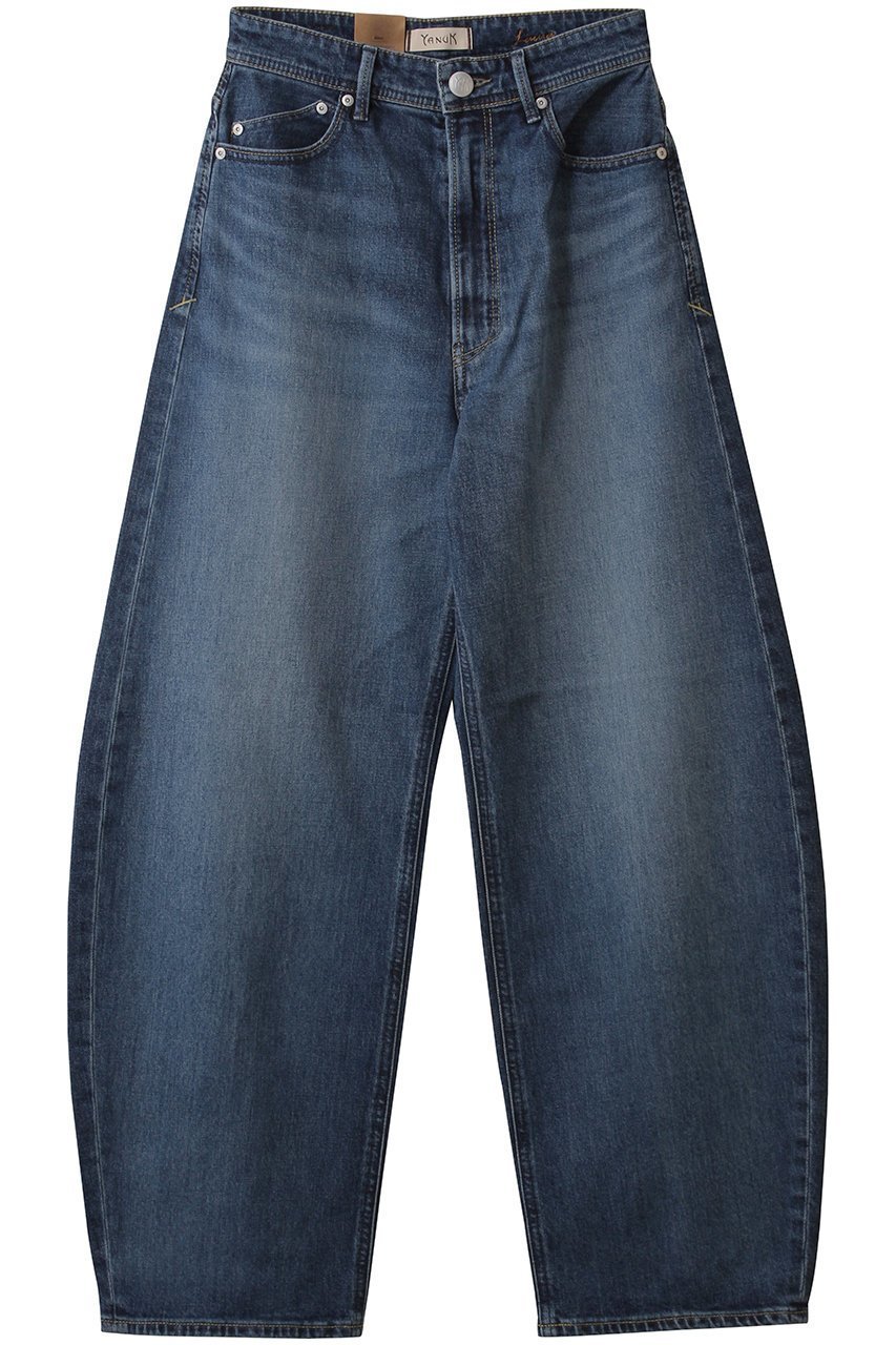 【ヤヌーク/YANUK】のカーブテーパード 【LAURA】 人気、トレンドファッション・服の通販 founy(ファニー) 　ファッション　Fashion　レディースファッション　Fashion for Women　パンツ　Pants & Trousers　デニムパンツ・ジーンズ・美脚デニム　Denim Jeans & Pants　シンプル　Simple, Minimal　デニム　Denim, Jeans Material　フィット　Fit, Slim Fit　 other-1|ID: prp329100004744599 ipo3291000000035453727