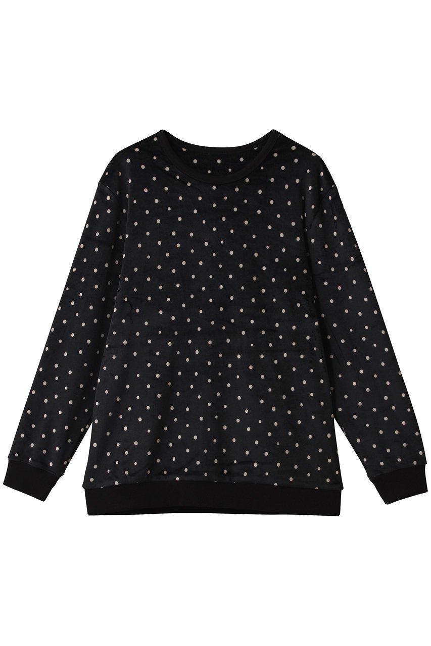 【キッドブルー/KID BLUE】の25ストレッチシャギードットトップス 人気、トレンドファッション・服の通販 founy(ファニー) ファッション Fashion レディースファッション Fashion for Women トップス・カットソー Cut & Sew Tops なめらか Smooth, Silky Texture ドット Polka Dot, Dot Pattern パジャマ Pajamas, Sleepwear フェミニン Feminine, Girly フォルム Silhouette, Form リラックス Relax, Relaxed Fit 再入荷 Restock / Back in Stock other-1|ID: prp329100004744603 ipo3291000000035821586