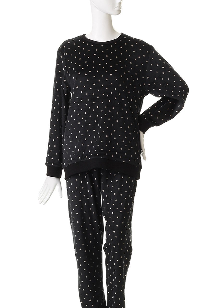 【キッドブルー/KID BLUE】の25ストレッチシャギードットトップス 人気、トレンドファッション・服の通販 founy(ファニー) ファッション Fashion レディースファッション Fashion for Women トップス・カットソー Cut & Sew Tops なめらか Smooth, Silky Texture ドット Polka Dot, Dot Pattern パジャマ Pajamas, Sleepwear フェミニン Feminine, Girly フォルム Silhouette, Form リラックス Relax, Relaxed Fit 再入荷 Restock / Back in Stock other-2|ID: prp329100004744603 ipo3291000000035821590