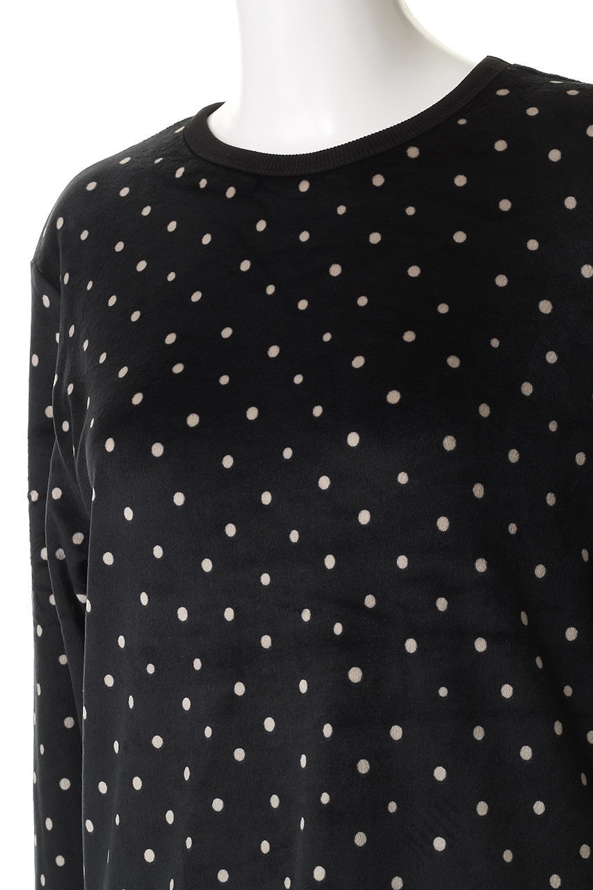 【キッドブルー/KID BLUE】の25ストレッチシャギードットトップス 人気、トレンドファッション・服の通販 founy(ファニー) ファッション Fashion レディースファッション Fashion for Women トップス・カットソー Cut & Sew Tops なめらか Smooth, Silky Texture ドット Polka Dot, Dot Pattern パジャマ Pajamas, Sleepwear フェミニン Feminine, Girly フォルム Silhouette, Form リラックス Relax, Relaxed Fit 再入荷 Restock / Back in Stock other-5|ID: prp329100004744603 ipo3291000000035821598