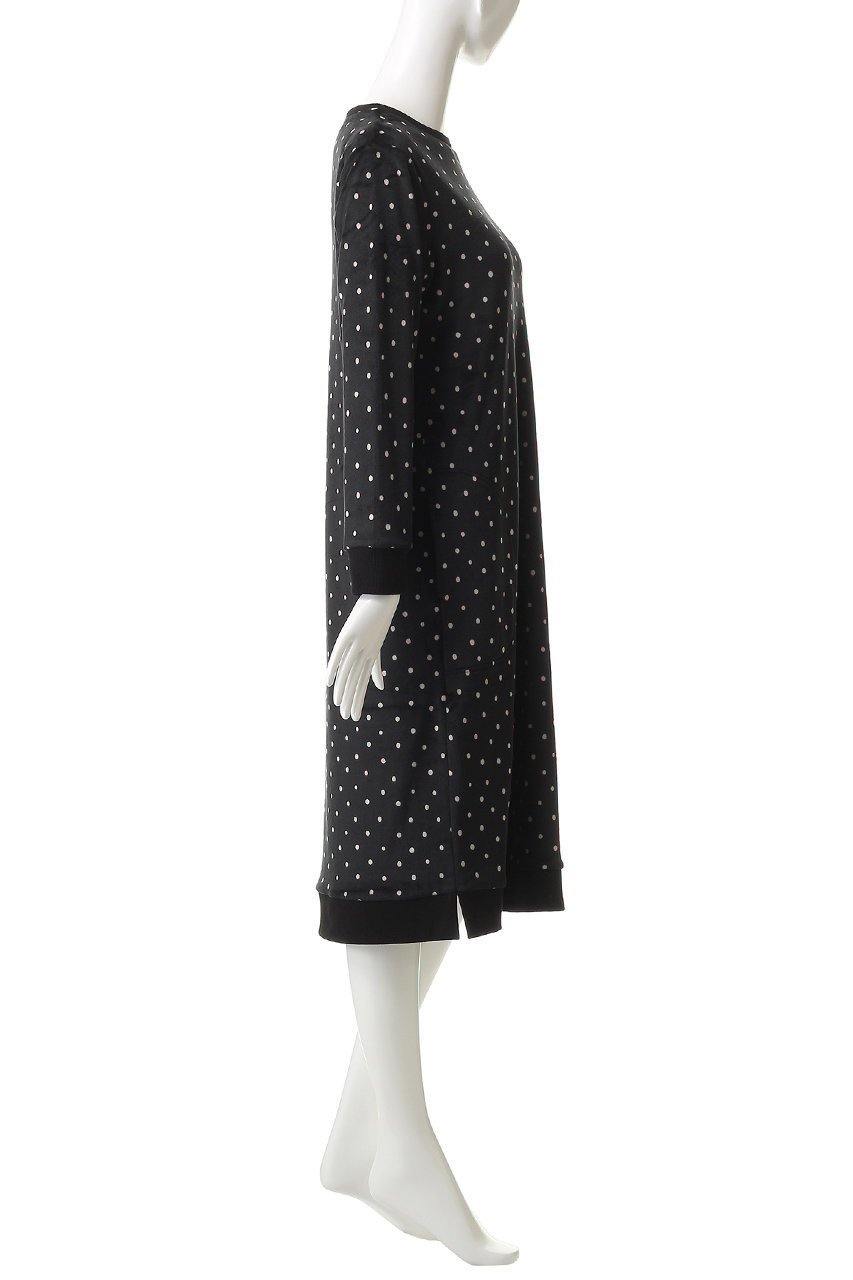 【キッドブルー/KID BLUE】の25ストレッチシャギードットワンピース 人気、トレンドファッション・服の通販 founy(ファニー) 　ファッション　Fashion　レディースファッション　Fashion for Women　ワンピース　Dresses　ドット　Polka Dot, Dot Pattern　パジャマ　Pajamas, Sleepwear　フェミニン　Feminine, Girly　ポケット　Pocket, Pocket Detail　ロング　Long, Long-Length　エレガント 上品　Elegant　再入荷　Restock / Back in Stock　other-3|ID: prp329100004744604 ipo3291000000035364617