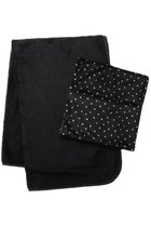 【キッドブルー/KID BLUE / GOODS】の25ストレッチシャギードットブランケット 人気、トレンドファッション・服の通販 founy(ファニー) おすすめ Recommended / Our Picks ギフト プレゼント Gift / Present クッション Cushion, Throw Pillow シンプル Simple, Minimal ドット Polka Dot, Dot Pattern パイピング Piping, Trim Design ブランケット Blanket, Throw Blanket 旅行 Travel thumbnail ブラック|ID: prp329100004744606 ipo3291000000035453752