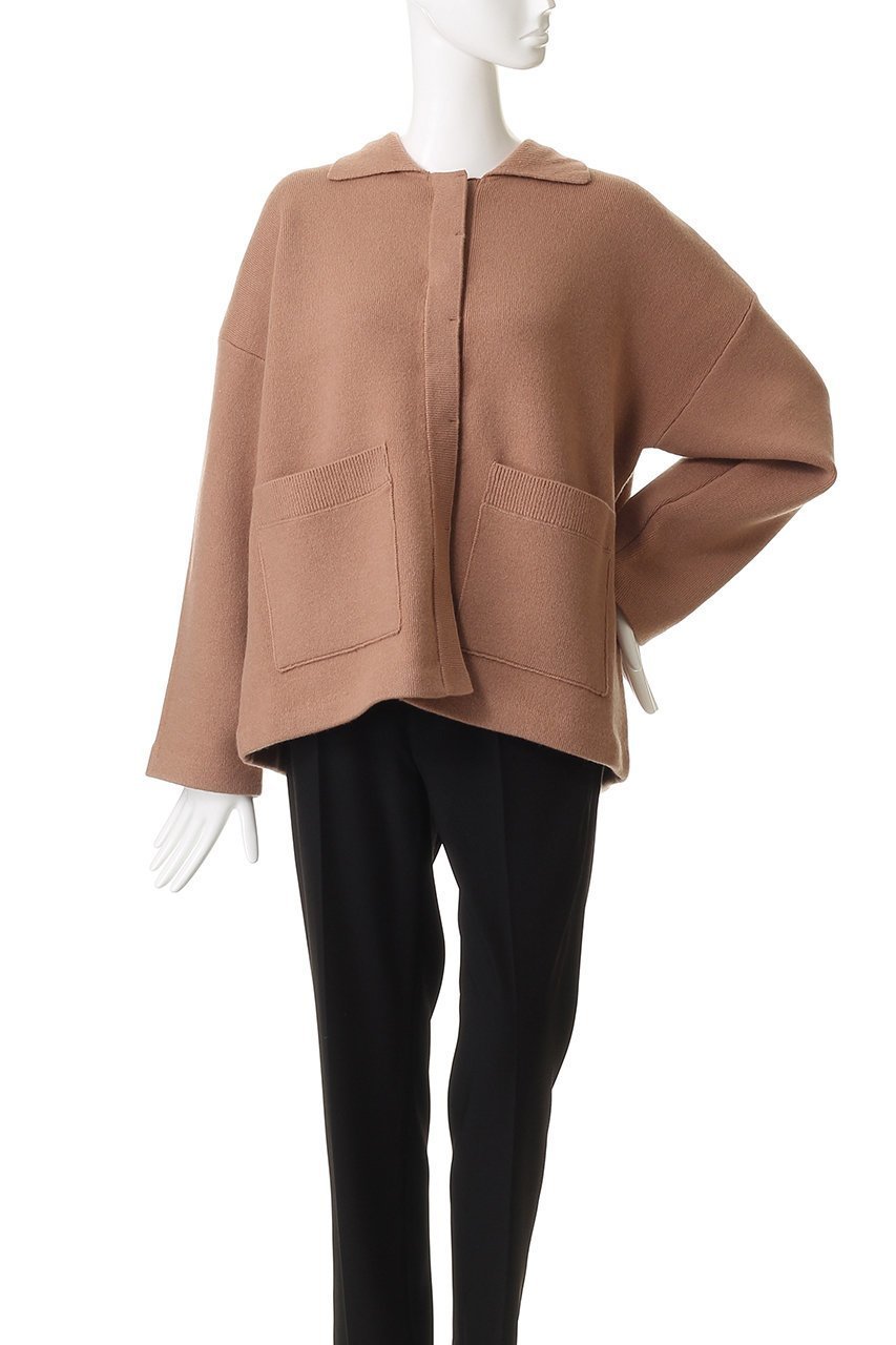 【アルアバイル/allureville】の【Loulou Willoughby】ファー衿ニットショートコート 人気、トレンドファッション・服の通販 founy(ファニー) 　ファッション　Fashion　レディースファッション　Fashion for Women　アウター　Coat / Outerwear Collection　コート・ロングコート・ピーコート　Long Coats, Peacoats & More　ショート　Short, Short Length　シンプル　Simple, Minimal　スリーブ　Sleeve, Long Sleeve / Short Sleeve　ロング　Long, Long-Length　A/W・秋冬　Autumn/Winter　other-7|ID: prp329100004744614 ipo3291000000035626104