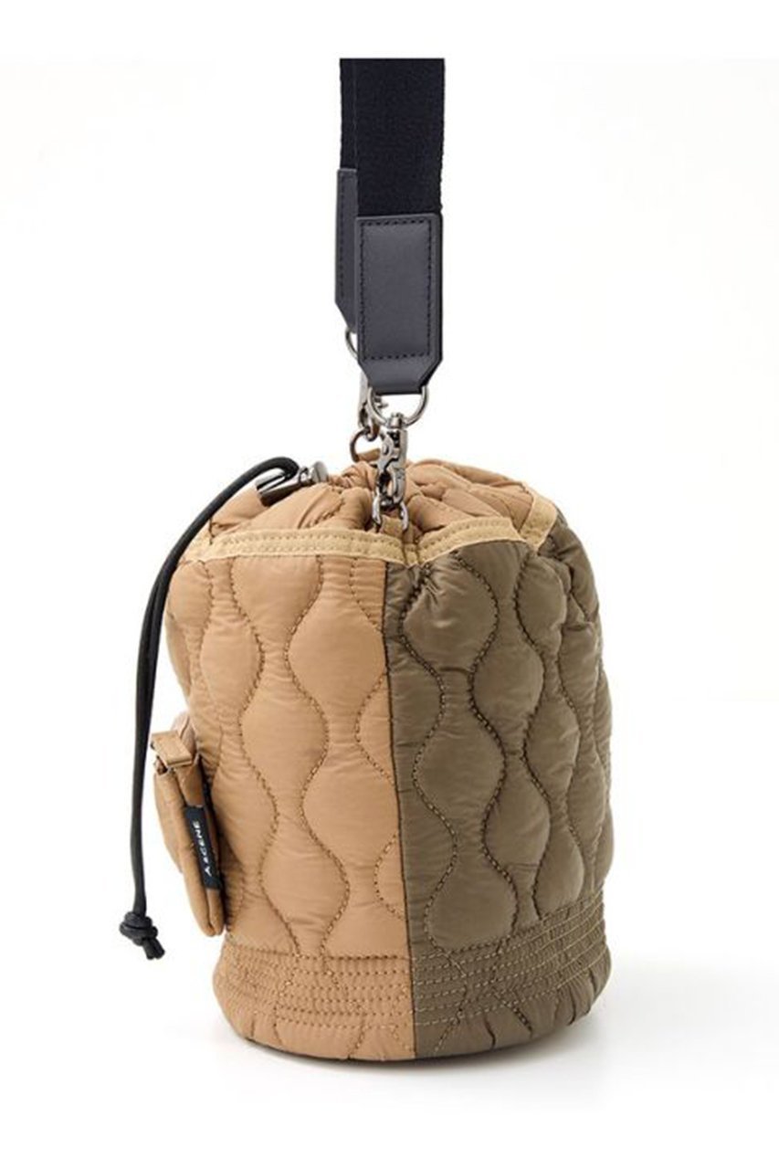 【エーシーン/A SCENE】のKinchaku shoulder -quilt- 人気、トレンドファッション・服の通販 founy(ファニー) 　ファッション　Fashion　レディースファッション　Fashion for Women　バッグ　Bags　キルティング　Quilted, Quilting　ショルダー　Shoulder, Shoulder Strap　ドッキング　Docking, Mixed Material　バランス　Balance, Style Balance　フォルム　Silhouette, Form　フロント　Front, Front Design　ポケット　Pocket, Pocket Detail　メンズ　Men's, Menswear　ラップ　Wrap, Wrap Design　other-2|ID: prp329100004744616 ipo3291000000035453798