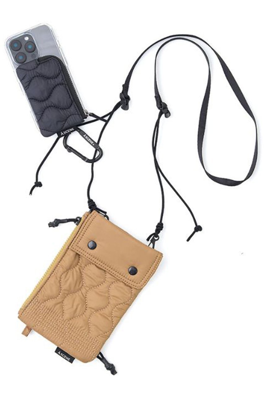 【エーシーン/A SCENE】のDock in pouch -quilt- 人気、トレンドファッション・服の通販 founy(ファニー) 　ファッション　Fashion　レディースファッション　Fashion for Women　ポーチ&ミニバッグ　Pouches & Mini Bags　2025年　2025　2025-2026秋冬・A/W　Autumn/Winter 2025–26 AW25–26　キルティング　Quilted, Quilting　ショルダー　Shoulder, Shoulder Strap　スマホ　Smartphone, Mobile Device　トリプル　Triple, Three Layers　ポケット　Pocket, Pocket Detail　ポーチ　Pouch, Small Case　新作・新入荷　New Arrivals / New In　A/W・秋冬　Autumn/Winter　other-7|ID: prp329100004744617 ipo3291000000034294526