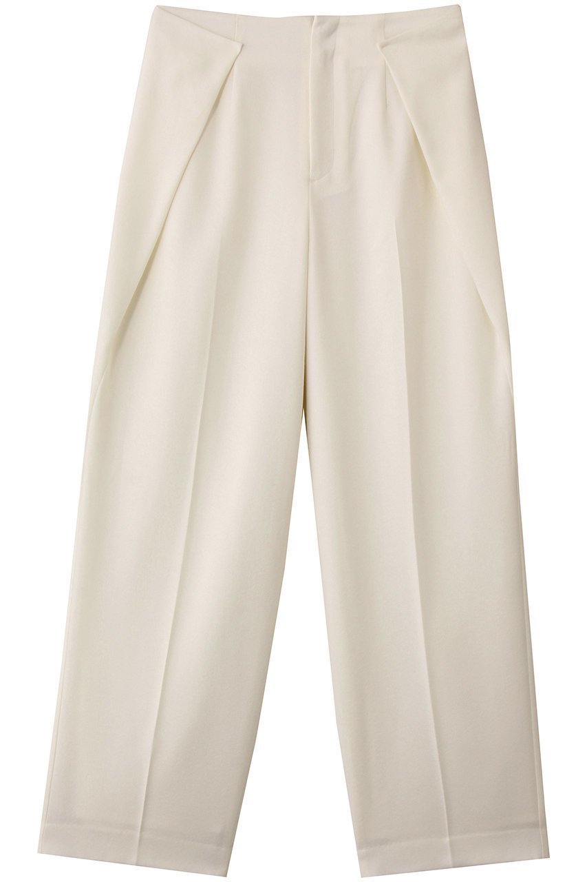 【ベイジ,/BEIGE,】のTERNES(テルヌ)/変形タックウールワイドパンツ インテリア・キッズ・メンズ・レディースファッション・服の通販 founy(ファニー) 　ファッション　Fashion　レディースファッション　Fashion for Women　パンツ　Pants & Trousers　おすすめ　Recommended / Our Picks　セットアップ　Set-Up, Coordinated Outfit　センター　Center, Center Line　ラップ　Wrap, Wrap Design　Bone|ID: prp329100004744622 ipo3291000000034294554