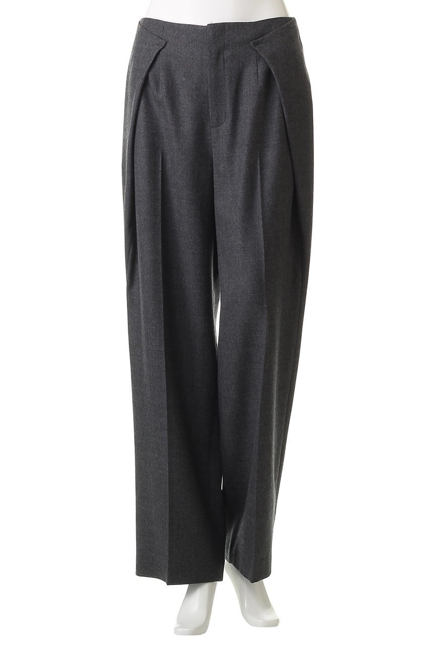 【ベイジ,/BEIGE,】のTERNES(テルヌ)/変形タックウールワイドパンツ 人気、トレンドファッション・服の通販 founy(ファニー) ファッション Fashion レディースファッション Fashion for Women パンツ Pants & Trousers おすすめ Recommended / Our Picks セットアップ Set-Up, Coordinated Outfit センター Center, Center Line ラップ Wrap, Wrap Design other-2|ID: prp329100004744622 ipo3291000000035453831