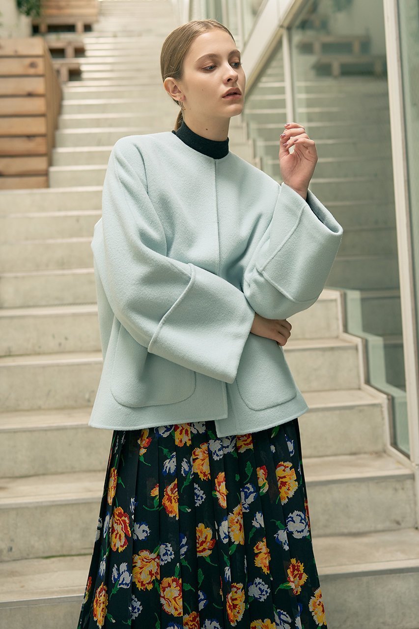 【デザイン ワークス/DESIGN WORKS】の【セットアップ対応】フラワープリントプリーツスカート 人気、トレンドファッション・服の通販 founy(ファニー) 　ファッション　Fashion　レディースファッション　Fashion for Women　セットアップ　Matching Sets　スカート・ミニ/ミディ/マキシ　Skirts / Mini, Midi & Maxi Skirts　スカート　Skirts　プリーツスカート / 上品フェミニンスタイル　Pleated Skirts　ロングスカート　Long Skirts / Maxi & Midi Skirts　なめらか　Smooth, Silky Texture　エレガント 上品　Elegant　コンパクト　Compact, Small Size　シンプル　Simple, Minimal　セットアップ　Set-Up, Coordinated Outfit　フラワー　Flower, Floral　プリント　Print, Printed Pattern　プリーツ　Pleats, Pleated　ミドル　Middle Length, Mid Height　ラベンダー　Lavender　ロング　Long, Long-Length　新作・新入荷　New Arrivals / New In　other-6|ID: prp329100004744631 ipo3291000000034294685