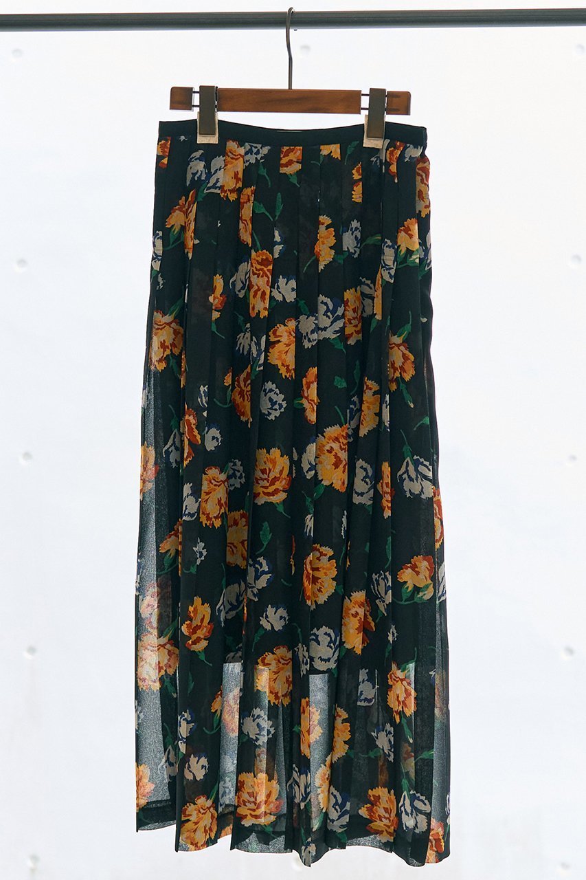 【デザイン ワークス/DESIGN WORKS】の【セットアップ対応】フラワープリントプリーツスカート 人気、トレンドファッション・服の通販 founy(ファニー) 　ファッション　Fashion　レディースファッション　Fashion for Women　セットアップ　Matching Sets　スカート・ミニ/ミディ/マキシ　Skirts / Mini, Midi & Maxi Skirts　スカート　Skirts　プリーツスカート / 上品フェミニンスタイル　Pleated Skirts　ロングスカート　Long Skirts / Maxi & Midi Skirts　なめらか　Smooth, Silky Texture　エレガント 上品　Elegant　コンパクト　Compact, Small Size　シンプル　Simple, Minimal　セットアップ　Set-Up, Coordinated Outfit　フラワー　Flower, Floral　プリント　Print, Printed Pattern　プリーツ　Pleats, Pleated　ミドル　Middle Length, Mid Height　ラベンダー　Lavender　ロング　Long, Long-Length　other-2|ID: prp329100004744631 ipo3291000000036086241