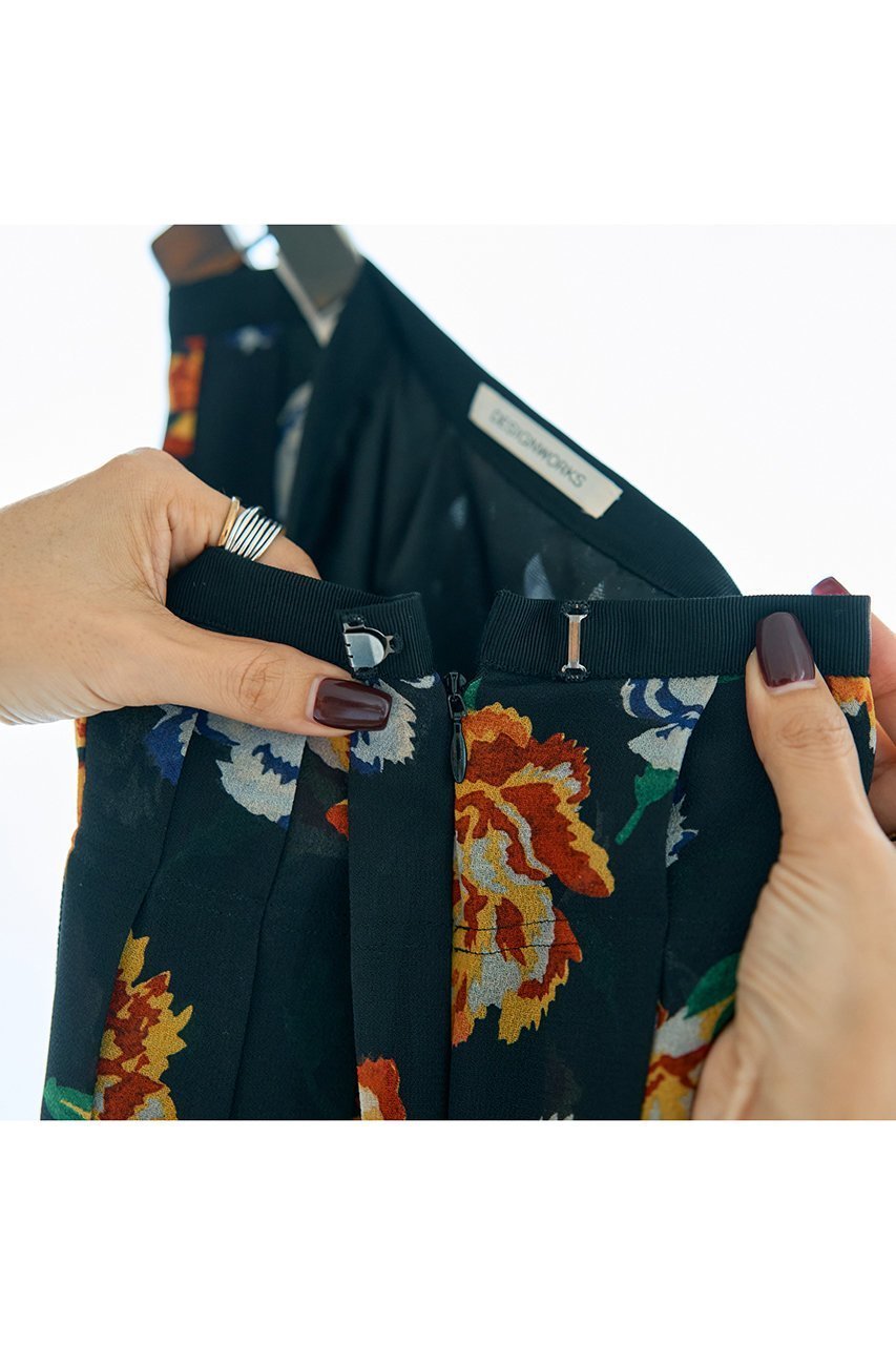 【デザイン ワークス/DESIGN WORKS】の【セットアップ対応】フラワープリントプリーツスカート 人気、トレンドファッション・服の通販 founy(ファニー) 　ファッション　Fashion　レディースファッション　Fashion for Women　セットアップ　Matching Sets　スカート・ミニ/ミディ/マキシ　Skirts / Mini, Midi & Maxi Skirts　スカート　Skirts　プリーツスカート / 上品フェミニンスタイル　Pleated Skirts　ロングスカート　Long Skirts / Maxi & Midi Skirts　なめらか　Smooth, Silky Texture　エレガント 上品　Elegant　コンパクト　Compact, Small Size　シンプル　Simple, Minimal　セットアップ　Set-Up, Coordinated Outfit　フラワー　Flower, Floral　プリント　Print, Printed Pattern　プリーツ　Pleats, Pleated　ミドル　Middle Length, Mid Height　ラベンダー　Lavender　ロング　Long, Long-Length　other-5|ID: prp329100004744631 ipo3291000000036086246