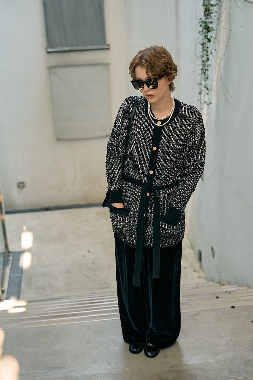 【デザイン ワークス/DESIGN WORKS】の【BEAUVET】シルク混ベロアパンツ 人気、トレンドファッション・服の通販 founy(ファニー) 　ファッション　Fashion　レディースファッション　Fashion for Women　パンツ　Pants & Trousers　シルク　Silk, 100% Silk　シンプル　Simple, Minimal　ジャケット　Jacket, Outerwear　フランス　France, French　ブレード　Braid, Decorative Trim　ベロア　Velour, Soft Velvet　リュクス　Luxury, Elegant, High-End, Chic　リラックス　Relax, Relaxed Fit　新作・新入荷　New Arrivals / New In　other-7|ID: prp329100004744634 ipo3291000000034294714