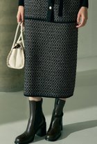 【デザイン ワークス/DESIGN WORKS】の【セットアップ対応】【BEAUVET】ニットジャガードタイトスカート 人気、トレンドファッション・服の通販 founy(ファニー) ファッション Fashion レディースファッション Fashion for Women セットアップ Matching Sets スカート・ミニ/ミディ/マキシ Skirts / Mini, Midi & Maxi Skirts スカート Skirts ロングスカート Long Skirts / Maxi & Midi Skirts カーディガン Cardigan, Knitwear コンパクト Compact, Small Size ジャカード／ジャガード Jacquard, Woven Pattern スリット Slit, Slit Detail セットアップ Set-Up, Coordinated Outfit ツイード Twill, Twill Weave ロング Long, Long-Length エレガント 上品 Elegant 新作・新入荷 New Arrivals / New In thumbnail ブラック|ID: prp329100004744635 ipo3291000000034294717