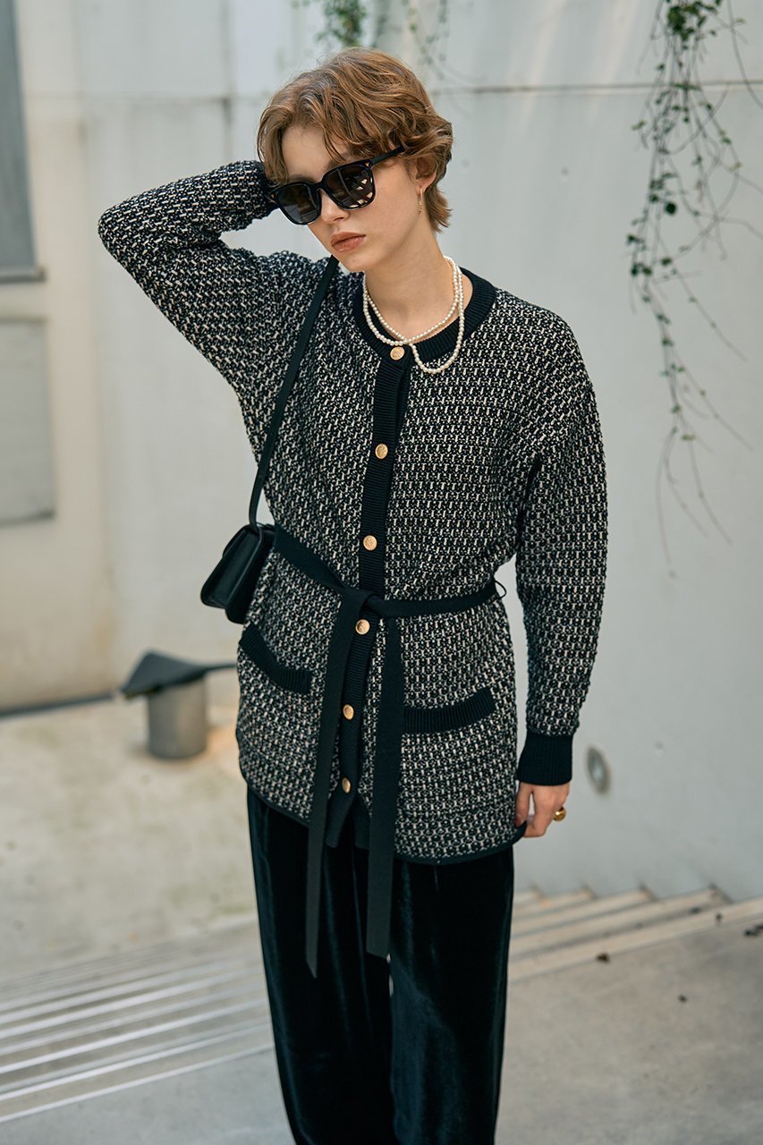 【デザイン ワークス/DESIGN WORKS】の【セットアップ対応】【BEAUVET】ニットジャガードロングカーディガン 人気、トレンドファッション・服の通販 founy(ファニー) 　ファッション　Fashion　レディースファッション　Fashion for Women　トップス・カットソー　Cut & Sew Tops　ニット　Knit Tops & Sweaters　カーディガン・羽織り　Layered Style Cardigans　おすすめ　Recommended / Our Picks　エレガント 上品　Elegant　カーディガン　Cardigan, Knitwear　クラシカル　Classical, Vintage-Inspired　ジャケット　Jacket, Outerwear　セットアップ　Set-Up, Coordinated Outfit　ツイード　Twill, Twill Weave　デニム　Denim, Jeans Material　ボトム　Bottoms, Lower Wear　ロング　Long, Long-Length　ヴィンテージ　Vintage Style　A/W・秋冬　Autumn/Winter　other-3|ID: prp329100004744636 ipo3291000000036086256