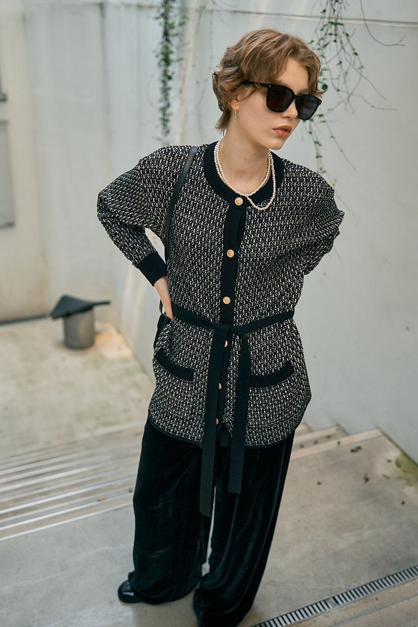 【デザイン ワークス/DESIGN WORKS】の【セットアップ対応】【BEAUVET】ニットジャガードロングカーディガン 人気、トレンドファッション・服の通販 founy(ファニー) 　ファッション　Fashion　レディースファッション　Fashion for Women　トップス・カットソー　Cut & Sew Tops　ニット　Knit Tops & Sweaters　カーディガン・羽織り　Layered Style Cardigans　おすすめ　Recommended / Our Picks　エレガント 上品　Elegant　カーディガン　Cardigan, Knitwear　クラシカル　Classical, Vintage-Inspired　ジャケット　Jacket, Outerwear　セットアップ　Set-Up, Coordinated Outfit　ツイード　Twill, Twill Weave　デニム　Denim, Jeans Material　ボトム　Bottoms, Lower Wear　ロング　Long, Long-Length　ヴィンテージ　Vintage Style　A/W・秋冬　Autumn/Winter　other-4|ID: prp329100004744636 ipo3291000000036086257