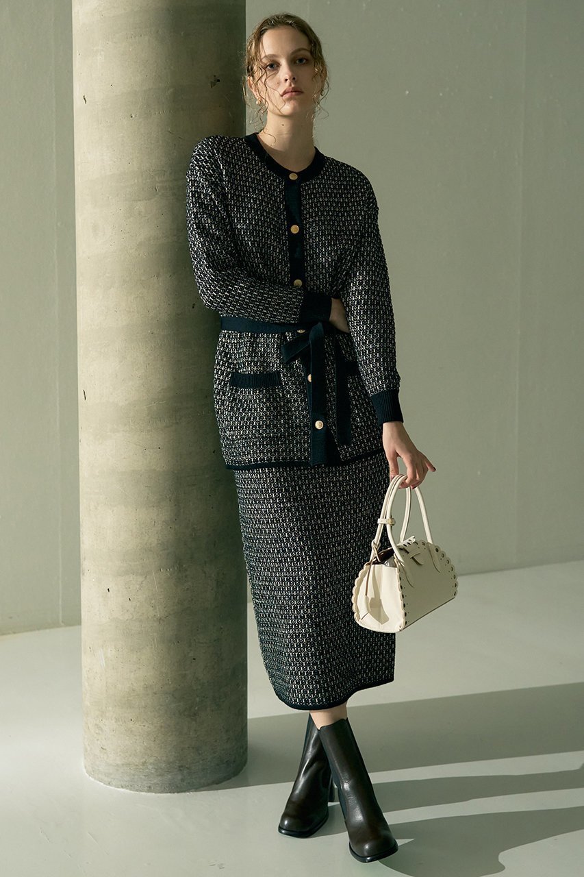 【デザイン ワークス/DESIGN WORKS】の【セットアップ対応】【BEAUVET】ニットジャガードロングカーディガン 人気、トレンドファッション・服の通販 founy(ファニー) 　ファッション　Fashion　レディースファッション　Fashion for Women　トップス・カットソー　Cut & Sew Tops　ニット　Knit Tops & Sweaters　カーディガン・羽織り　Layered Style Cardigans　おすすめ　Recommended / Our Picks　エレガント 上品　Elegant　カーディガン　Cardigan, Knitwear　クラシカル　Classical, Vintage-Inspired　ジャケット　Jacket, Outerwear　セットアップ　Set-Up, Coordinated Outfit　ツイード　Twill, Twill Weave　デニム　Denim, Jeans Material　ボトム　Bottoms, Lower Wear　ロング　Long, Long-Length　ヴィンテージ　Vintage Style　A/W・秋冬　Autumn/Winter　other-6|ID: prp329100004744636 ipo3291000000036086259