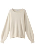 【ドンリー/DONGLI】のRIB CREW NECK ホワイト|ID:prp329100004745537