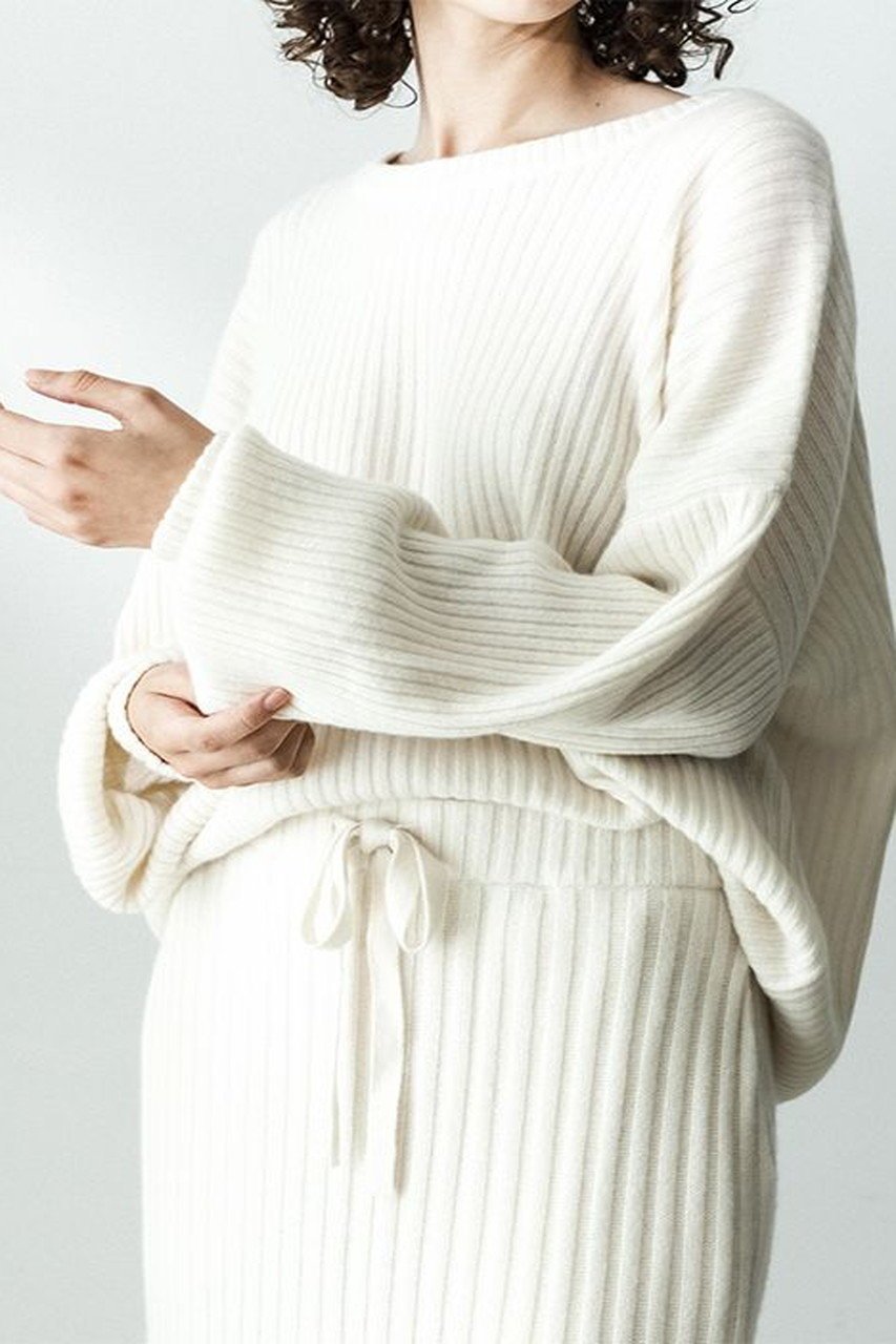 【ドンリー/DONGLI】のRIB CREW NECK 人気、トレンドファッション・服の通販 founy(ファニー) 　ファッション　Fashion　レディースファッション　Fashion for Women　トップス・カットソー　Cut & Sew Tops　ニット　Knit Tops & Sweaters　カジュアルプルオーバー・ニットトップス　Pullovers & Knit Tops / Casual Pullovers　ユニセックス　Unisex, Genderless　なめらか　Smooth, Silky Texture　トレンド　Trend, Trending Now　再入荷　Restock / Back in Stock　定番　Standard, Basic Item　other-6|ID: prp329100004745537 ipo3291000000034307328