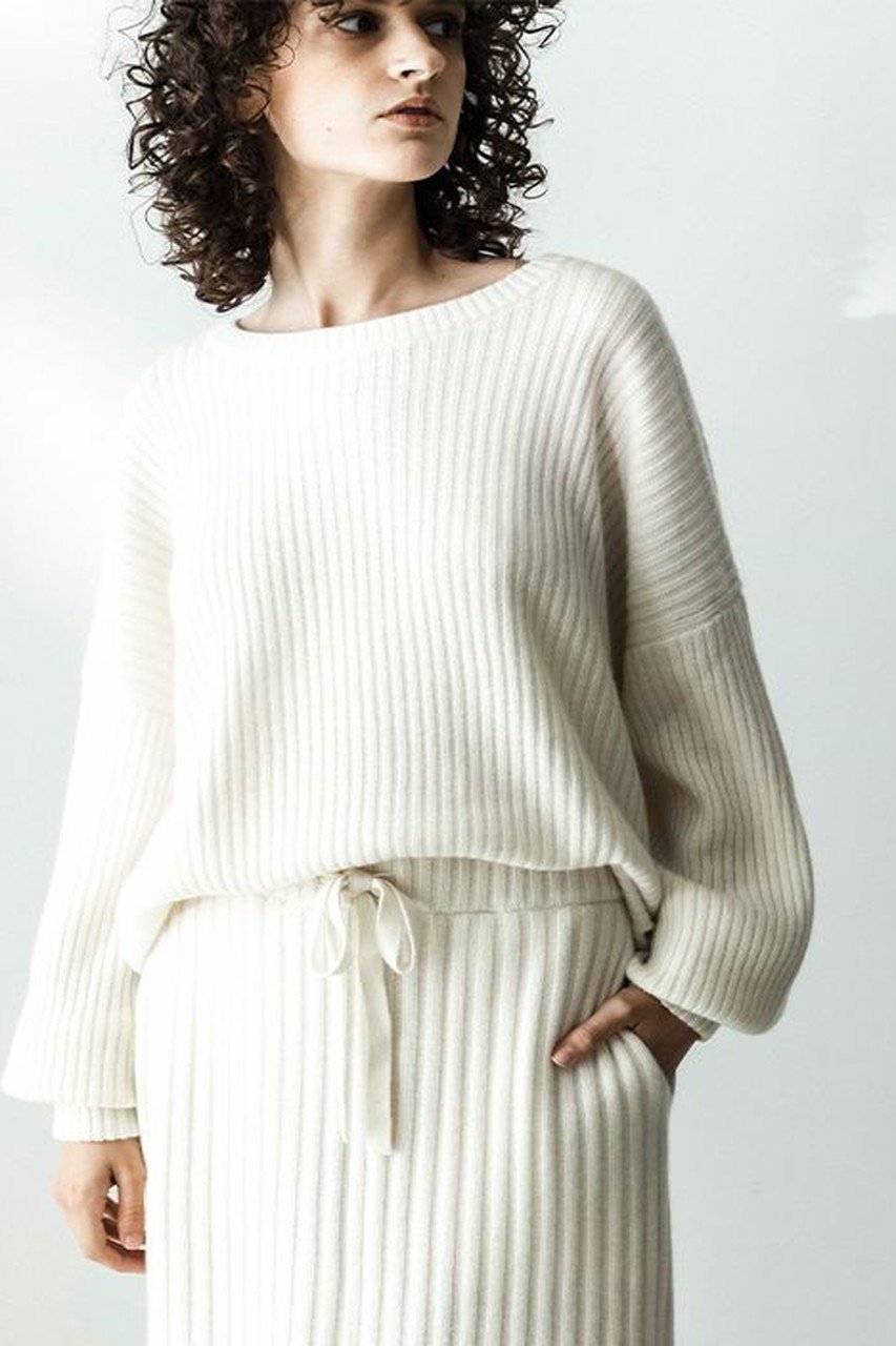 【ドンリー/DONGLI】のRIB CREW NECK 人気、トレンドファッション・服の通販 founy(ファニー) 　ファッション　Fashion　レディースファッション　Fashion for Women　トップス・カットソー　Cut & Sew Tops　ニット　Knit Tops & Sweaters　カジュアルプルオーバー・ニットトップス　Pullovers & Knit Tops / Casual Pullovers　ユニセックス　Unisex, Genderless　なめらか　Smooth, Silky Texture　トレンド　Trend, Trending Now　再入荷　Restock / Back in Stock　定番　Standard, Basic Item　other-7|ID: prp329100004745537 ipo3291000000034307329