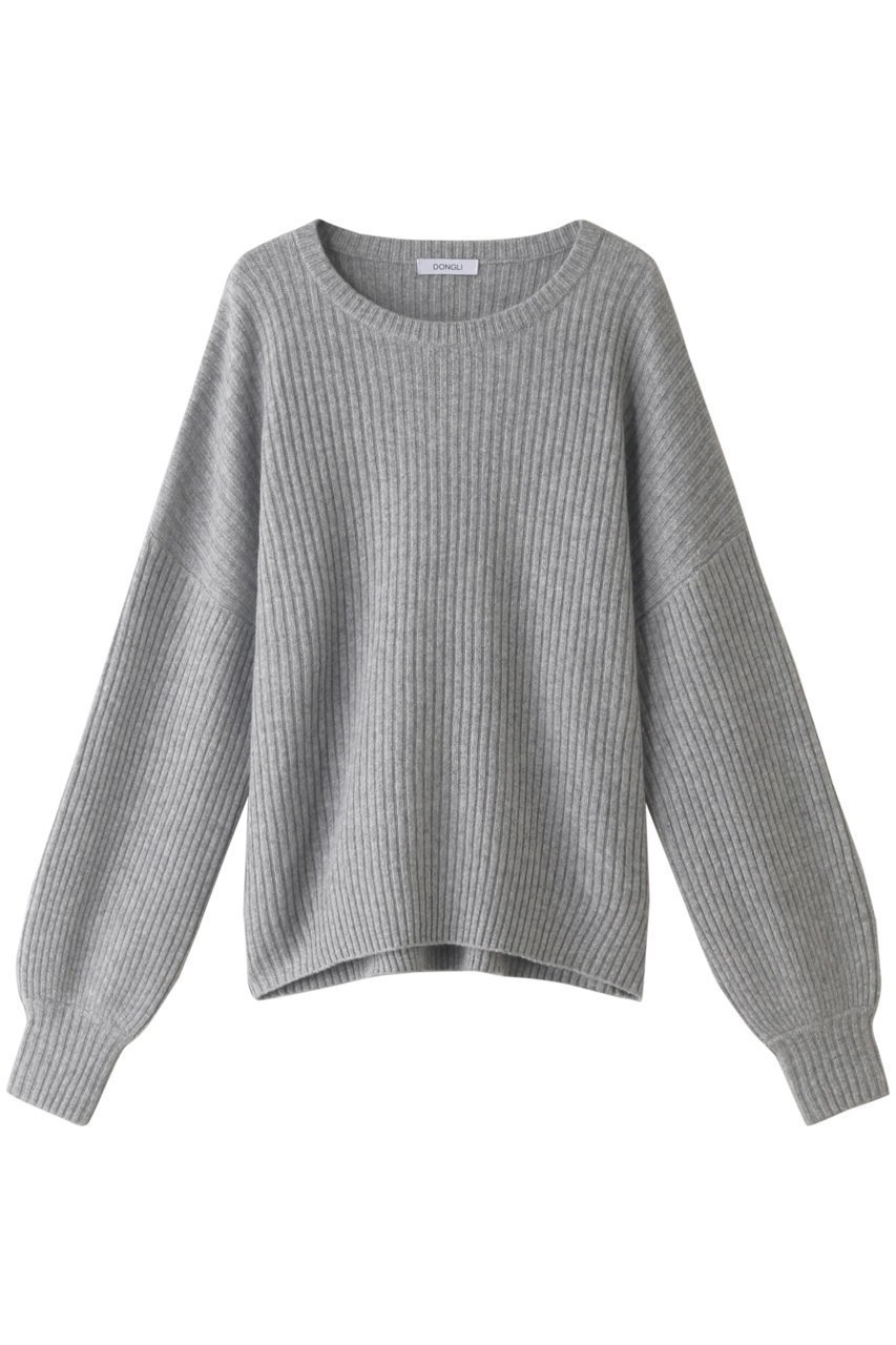【ドンリー/DONGLI】のRIB CREW NECK 人気、トレンドファッション・服の通販 founy(ファニー) 　ファッション　Fashion　レディースファッション　Fashion for Women　トップス・カットソー　Cut & Sew Tops　ニット　Knit Tops & Sweaters　カジュアルプルオーバー・ニットトップス　Pullovers & Knit Tops / Casual Pullovers　ユニセックス　Unisex, Genderless　なめらか　Smooth, Silky Texture　トレンド　Trend, Trending Now　定番　Standard, Basic Item　 other-1|ID: prp329100004745537 ipo3291000000035843537