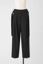 【オーヴィル/EAUVIRE】のキッドモヘアサイドベルトパンツ ブラック|ID: prp329100004745543 ipo3291000000036205929