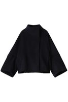 【ルームエイト/Room no.8】のカシミヤ ハイネック ショート ドット コート 人気、トレンドファッション・服の通販 founy(ファニー) ファッション Fashion レディースファッション Fashion for Women アウター Coat / Outerwear Collection コート・ロングコート・ピーコート Long Coats, Peacoats & More ショート Short, Short Length シンプル Simple, Minimal スタイリッシュ Stylish, Fashionable スリーブ Sleeve, Long Sleeve / Short Sleeve ドット Polka Dot, Dot Pattern ハイネック High Neck, Mock Neck ミックス Mix, Mixed Style 新作・新入荷 New Arrivals / New In |ID:prp329100004745554