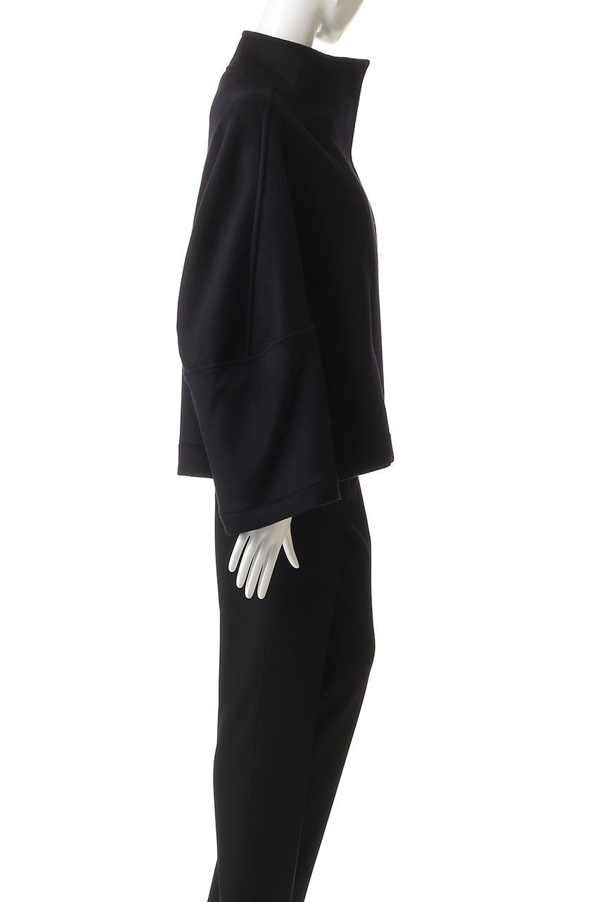 【ルームエイト/Room no.8】のカシミヤ ハイネック ショート ドット コート 人気、トレンドファッション・服の通販 founy(ファニー) 　ファッション　Fashion　レディースファッション　Fashion for Women　アウター　Coat / Outerwear Collection　コート・ロングコート・ピーコート　Long Coats, Peacoats & More　ショート　Short, Short Length　シンプル　Simple, Minimal　スタイリッシュ　Stylish, Fashionable　スリーブ　Sleeve, Long Sleeve / Short Sleeve　ドット　Polka Dot, Dot Pattern　ハイネック　High Neck, Mock Neck　ミックス　Mix, Mixed Style　新作・新入荷　New Arrivals / New In　other-3|ID: prp329100004745554 ipo3291000000034307550