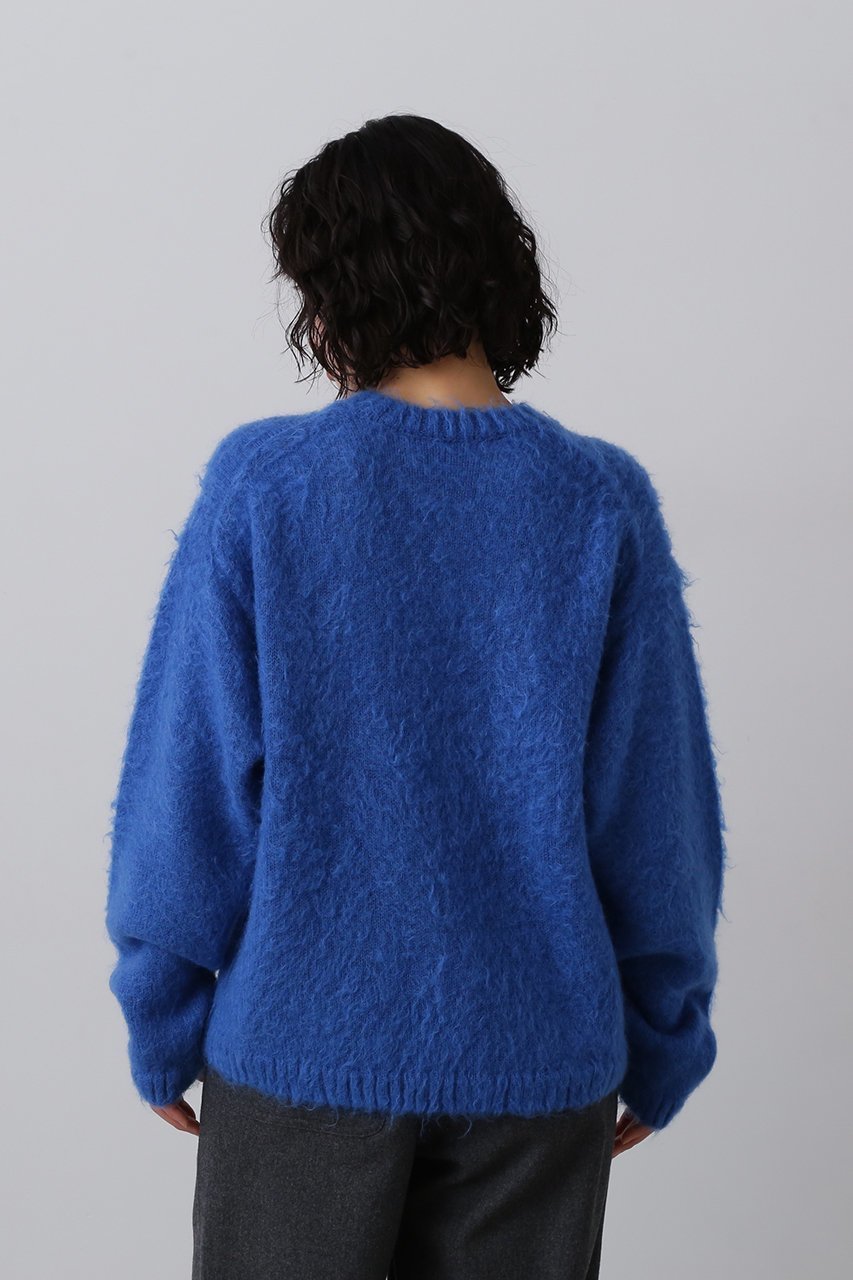 【イレーヴ/YLEVE】のモヘヤ ナッピング ニット プルオーバー 人気、トレンドファッション・服の通販 founy(ファニー) 　ファッション　Fashion　レディースファッション　Fashion for Women　トップス・カットソー　Cut & Sew Tops　ニット　Knit Tops & Sweaters　カジュアルプルオーバー・ニットトップス　Pullovers & Knit Tops / Casual Pullovers　なめらか　Smooth, Silky Texture　ウォーム　Warm Fabric　シンプル　Simple, Minimal　other-8|ID: prp329100004745559 ipo3291000000035843678