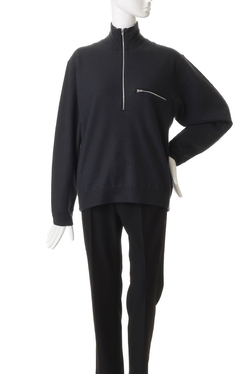 【イレーヴ/YLEVE】のULTRAFINE メリノ ミルド ウール ニット ハーフ ジップ プルオーバー 人気、トレンドファッション・服の通販 founy(ファニー) 　ファッション　Fashion　レディースファッション　Fashion for Women　トップス・カットソー　Cut & Sew Tops　ニット　Knit Tops & Sweaters　カジュアルプルオーバー・ニットトップス　Pullovers & Knit Tops / Casual Pullovers　カットソー　Cut and Sewn Top　ジップ　Zip, Zipper　チェック　Check, Plaid, Tartan　ハーフ　Half, Half-Length　新作・新入荷　New Arrivals / New In　other-2|ID: prp329100004745562 ipo3291000000034307596