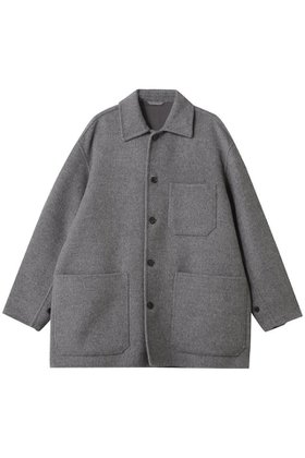【イレーヴ/YLEVE】 SUPER 100 S ウール ダブル クロス ブルゾン人気、トレンドファッション・服の通販 founy(ファニー) ファッション Fashion レディースファッション Fashion for Women アウター Coat / Outerwear Collection レディースジャケット・軽アウター Jackets ブルゾンジャケット・スポーティアウター Blouson Jackets ジャケット Jacket, Outerwear ダブル Double, Double-Breasted ハーフ Half, Half-Length フェイス Face, Facial Design ブルゾン Blouson, Bomber Jacket ポケット Pocket, Pocket Detail 新作・新入荷 New Arrivals / New In |ID:prp329100004745564