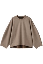 【フローレント/FLORENT】のリサイクルポリエステル スエード ジャージープルオーバー グレー|ID: prp329100004745566 ipo3291000000035949480