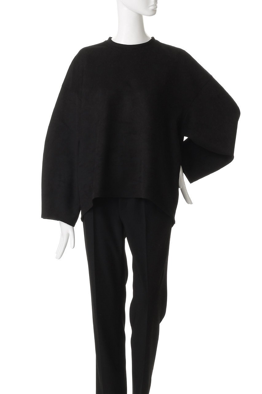 【フローレント/FLORENT】のリサイクルポリエステル スエード ジャージープルオーバー 人気、トレンドファッション・服の通販 founy(ファニー) 　ファッション　Fashion　レディースファッション　Fashion for Women　トップス・カットソー　Cut & Sew Tops　シャツ・ブラウス・オフィスカジュアル　Elegant Blouses & Button-Ups　ロングTシャツ・Tシャツ　Longline T-Shirts & Tees　カジュアルプルオーバー・ニットトップス　Pullovers & Knit Tops / Casual Pullovers　カットソー・ベーシックTシャツ　Cut-and-Sewn Tops / Stretch Tees & Basics　シンプル　Simple, Minimal　スリーブ　Sleeve, Long Sleeve / Short Sleeve　トレンド　Trend, Trending Now　ボトム　Bottoms, Lower Wear　ロング　Long, Long-Length　other-2|ID: prp329100004745566 ipo3291000000035949482