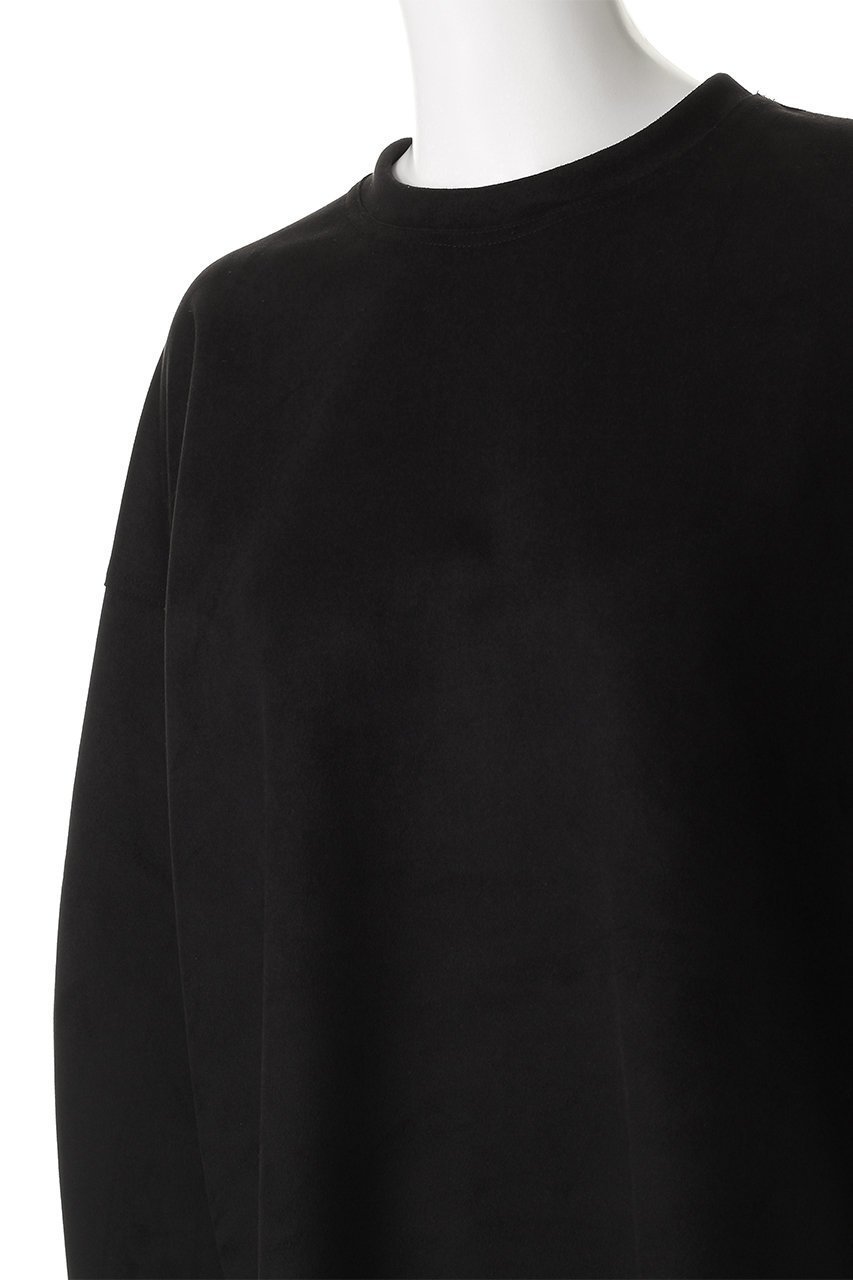 【フローレント/FLORENT】のリサイクルポリエステル スエード ジャージープルオーバー 人気、トレンドファッション・服の通販 founy(ファニー) 　ファッション　Fashion　レディースファッション　Fashion for Women　トップス・カットソー　Cut & Sew Tops　シャツ・ブラウス・オフィスカジュアル　Elegant Blouses & Button-Ups　ロングTシャツ・Tシャツ　Longline T-Shirts & Tees　カジュアルプルオーバー・ニットトップス　Pullovers & Knit Tops / Casual Pullovers　カットソー・ベーシックTシャツ　Cut-and-Sewn Tops / Stretch Tees & Basics　シンプル　Simple, Minimal　スリーブ　Sleeve, Long Sleeve / Short Sleeve　トレンド　Trend, Trending Now　ボトム　Bottoms, Lower Wear　ロング　Long, Long-Length　other-5|ID: prp329100004745566 ipo3291000000035949485