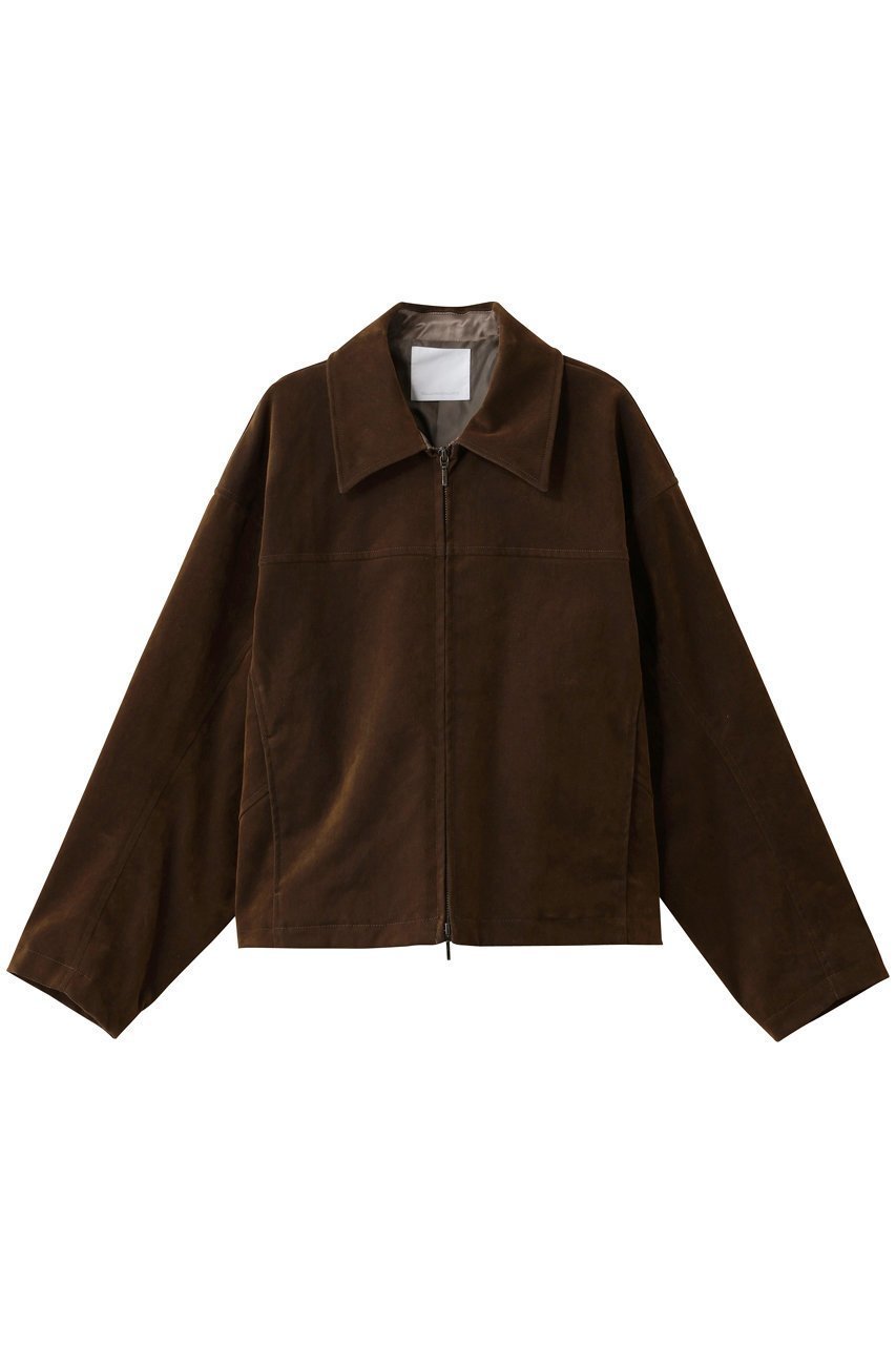 【ガリャルダガランテ/GALLARDAGALANTE】のフロッキーデニムジップブルゾン 人気、トレンドファッション・服の通販 founy(ファニー) 　ファッション　Fashion　レディースファッション　Fashion for Women　アウター　Coat / Outerwear Collection　レディースジャケット・軽アウター　Jackets　ブルゾンジャケット・スポーティアウター　Blouson Jackets　インナー　Innerwear　エレガント 上品　Elegant　クラシカル　Classical, Vintage-Inspired　コンパクト　Compact, Small Size　ジャケット　Jacket, Outerwear　デニム　Denim, Jeans Material　ブルゾン　Blouson, Bomber Jacket　マニッシュ　Mannish, Boyish　冬　Winter / This Winter　 other-1|ID: prp329100004745568 ipo3291000000035986827