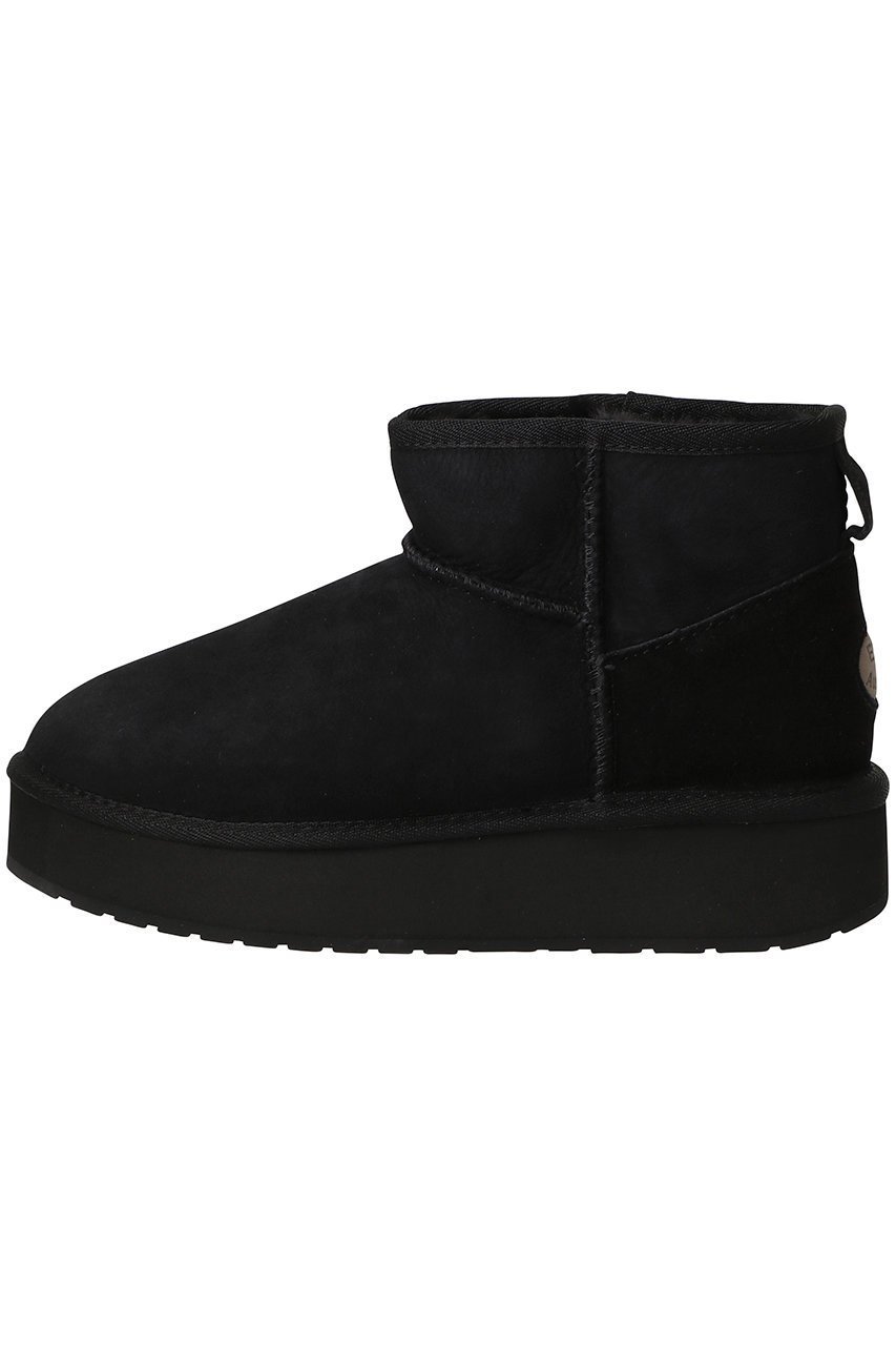 【エミュ オーストラリア/EMU Australia】のSTINGER MICRO FLATFORM 2.0 ショートブーツ インテリア・キッズ・メンズ・レディースファッション・服の通販 founy(ファニー) 　ファッション　Fashion　レディースファッション　Fashion for Women　クッション　Cushion, Throw Pillow　ショート　Short, Short Length　ダブル　Double, Double-Breasted　フェイス　Face, Facial Design　ライニング　Inner Lining, Inner Fabric, Lined　冬　Winter / This Winter　厚底　Platform Shoes　新作・新入荷　New Arrivals / New In　ブラック|ID: prp329100004745574 ipo3291000000034307697