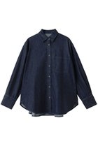 【ガリャルダガランテ/GALLARDAGALANTE】のバックフレアデニムシャツ インディゴ|ID: prp329100004745578 ipo3291000000036206058