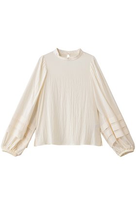 【ガリャルダガランテ/GALLARDAGALANTE】 タックスリーブブラウス人気、トレンドファッション・服の通販 founy(ファニー) ファッション Fashion レディースファッション Fashion for Women トップス・カットソー Cut & Sew Tops シャツ・ブラウス・オフィスカジュアル Elegant Blouses & Button-Ups スリーブ Sleeve, Long Sleeve / Short Sleeve ロング Long, Long-Length エレガント 上品 Elegant 新作・新入荷 New Arrivals / New In |ID:prp329100004745579