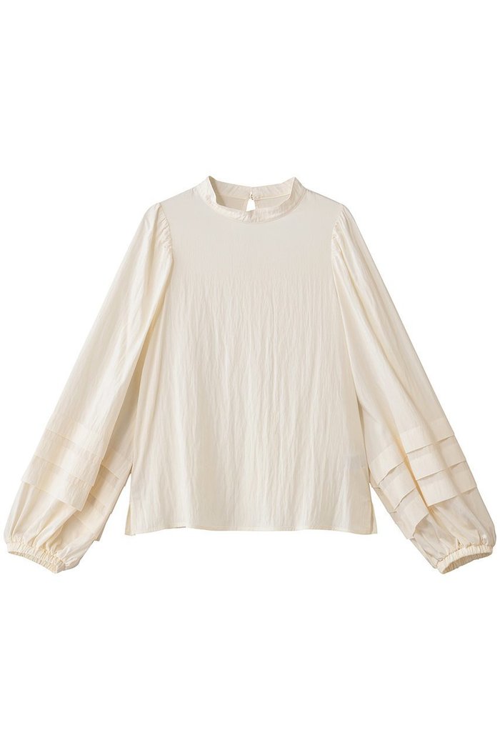 【ガリャルダガランテ/GALLARDAGALANTE】のタックスリーブブラウス インテリア・キッズ・メンズ・レディースファッション・服の通販 founy(ファニー) https://founy.com/ ファッション Fashion レディースファッション Fashion for Women トップス・カットソー Cut & Sew Tops シャツ・ブラウス・オフィスカジュアル Elegant Blouses & Button-Ups スリーブ Sleeve, Long Sleeve / Short Sleeve ロング Long, Long-Length エレガント 上品 Elegant |ID: prp329100004745579 ipo3291000000035403756