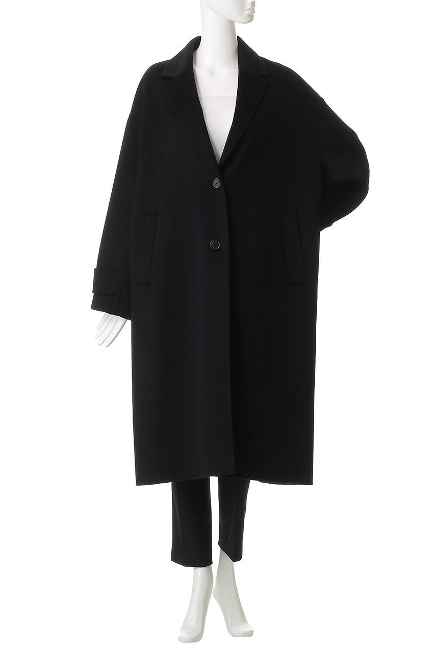 【ガリャルダガランテ/GALLARDAGALANTE】のリバーチェスターコート 人気、トレンドファッション・服の通販 founy(ファニー) 　ファッション　Fashion　レディースファッション　Fashion for Women　アウター　Coat / Outerwear Collection　コート・ロングコート・ピーコート　Long Coats, Peacoats & More　チェスターコート・ロング丈アウター　Chester Coats / Chesterfield Long Coats　カーディガン　Cardigan, Knitwear　シンプル　Simple, Minimal　チェスターコート　Chester Coat, Long Coat　デニム　Denim, Jeans Material　トレンド　Trend, Trending Now　ロング　Long, Long-Length　ワンポイント　One Point, Statement Accent　定番　Standard, Basic Item　other-2|ID: prp329100004745580 ipo3291000000035986879