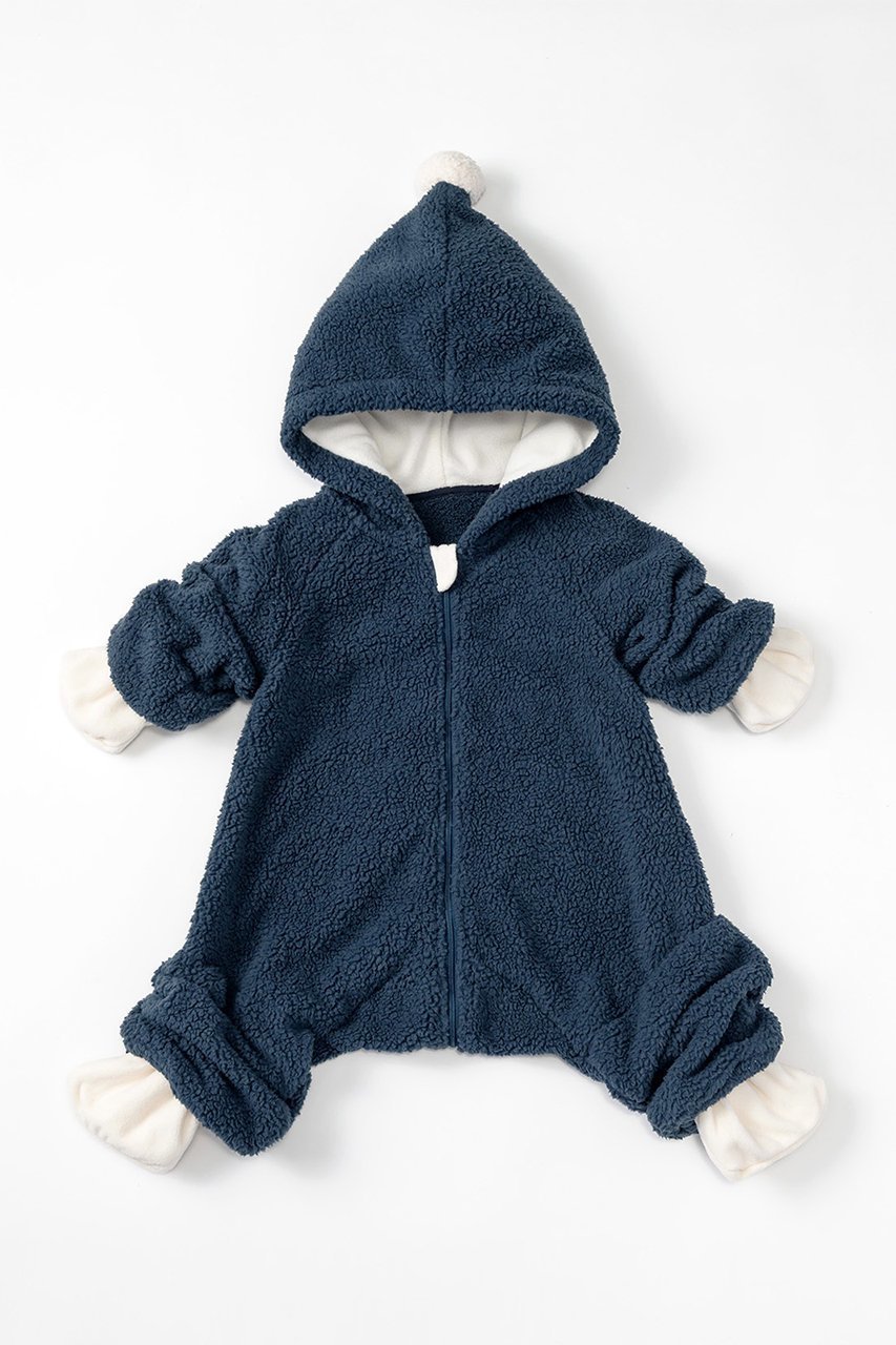 【マールマール/MARLMARL / KIDS】の【BABY】etoile アウター night 60-80 人気、トレンドファッション・服の通販 founy(ファニー) 　ファッション　Fashion　キッズファッション　Fashion for Kids　アウター　Coat Outerwear /Kids　おすすめ　Recommended / Our Picks　ダブル　Double, Double-Breasted　フェイス　Face, Facial Design　フォルム　Silhouette, Form　ベビー　Baby, Babywear　ロング　Long, Long-Length　other-2|ID: prp329100004745584 ipo3291000000036191722