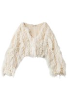 【プランク プロジェクト/PRANK PROJECT】のフラッフィーニットカーディガン / Fluffy Knit Cardigan 人気、トレンドファッション・服の通販 founy(ファニー) ファッション Fashion レディースファッション Fashion for Women トップス・カットソー Cut & Sew Tops ニット Knit Tops & Sweaters カーディガン・羽織り Layered Style Cardigans カーディガン Cardigan, Knitwear クロップド Cropped, Short Length スリーブ Sleeve, Long Sleeve / Short Sleeve ロング Long, Long-Length 新作・新入荷 New Arrivals / New In A/W・秋冬 Autumn/Winter thumbnail WHT(ホワイト)|ID: prp329100004745588 ipo3291000000034307829